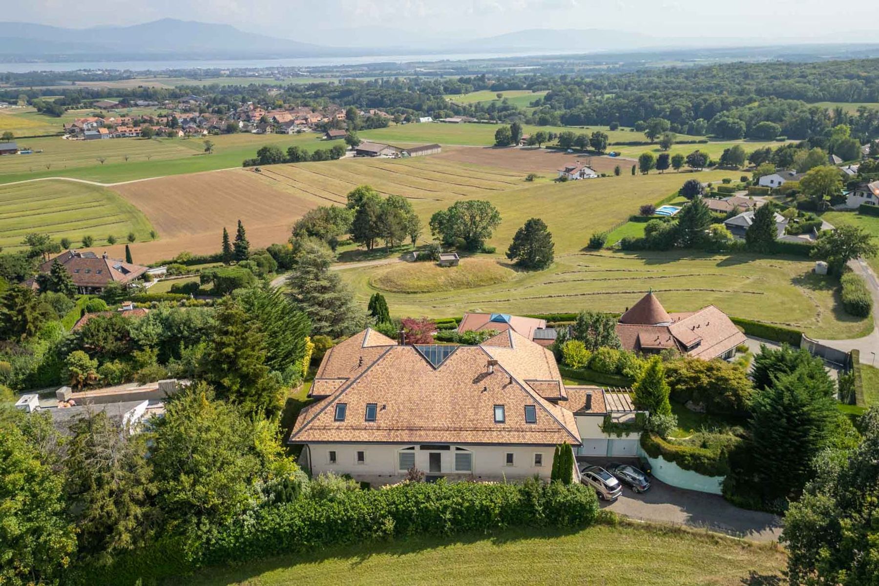 Exceptional property with panoramic view of the lake and the Alps - 物件實景