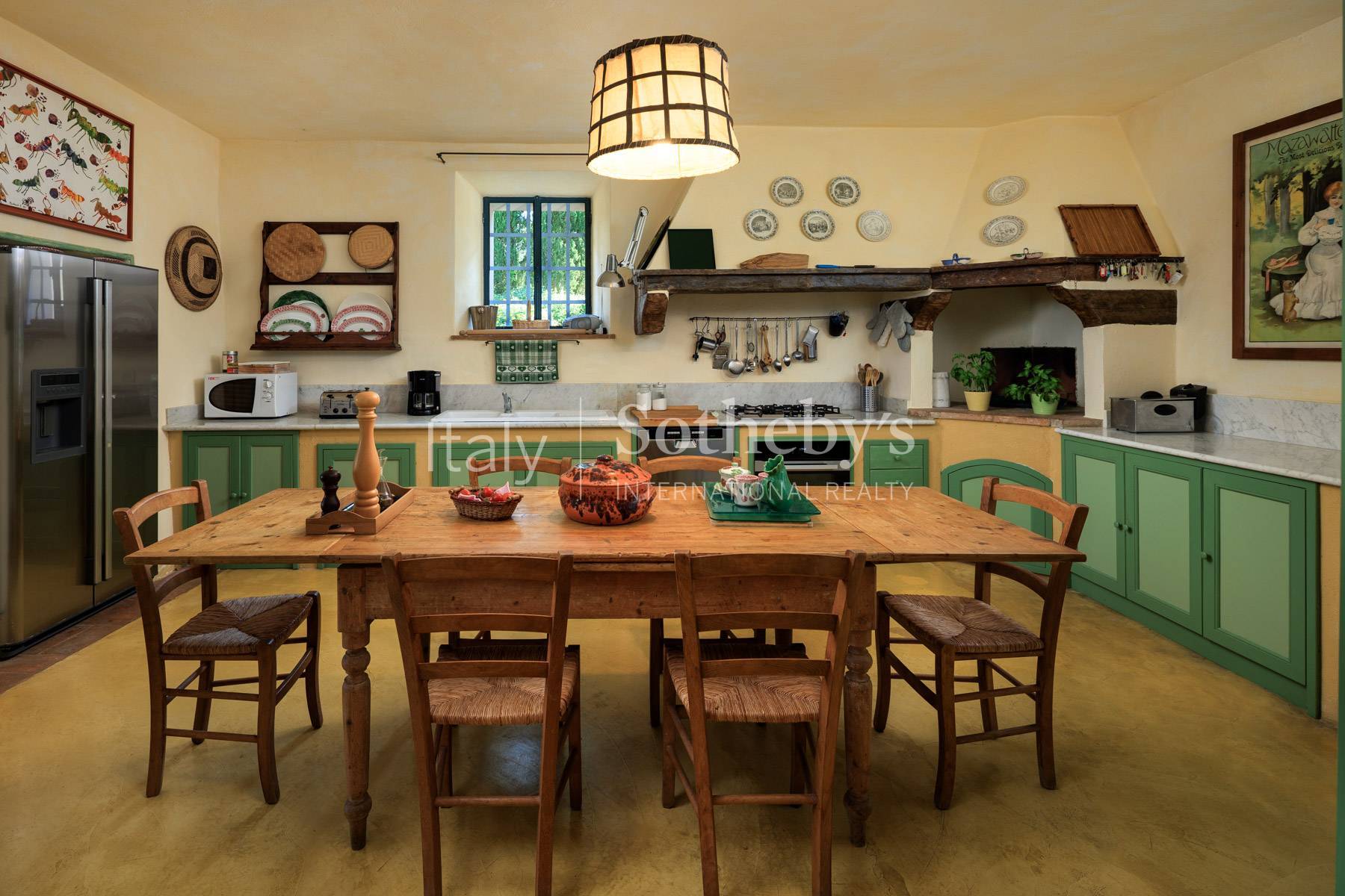  Large country-chic 7 bedroom villa with pool near Cetona - 物件實景