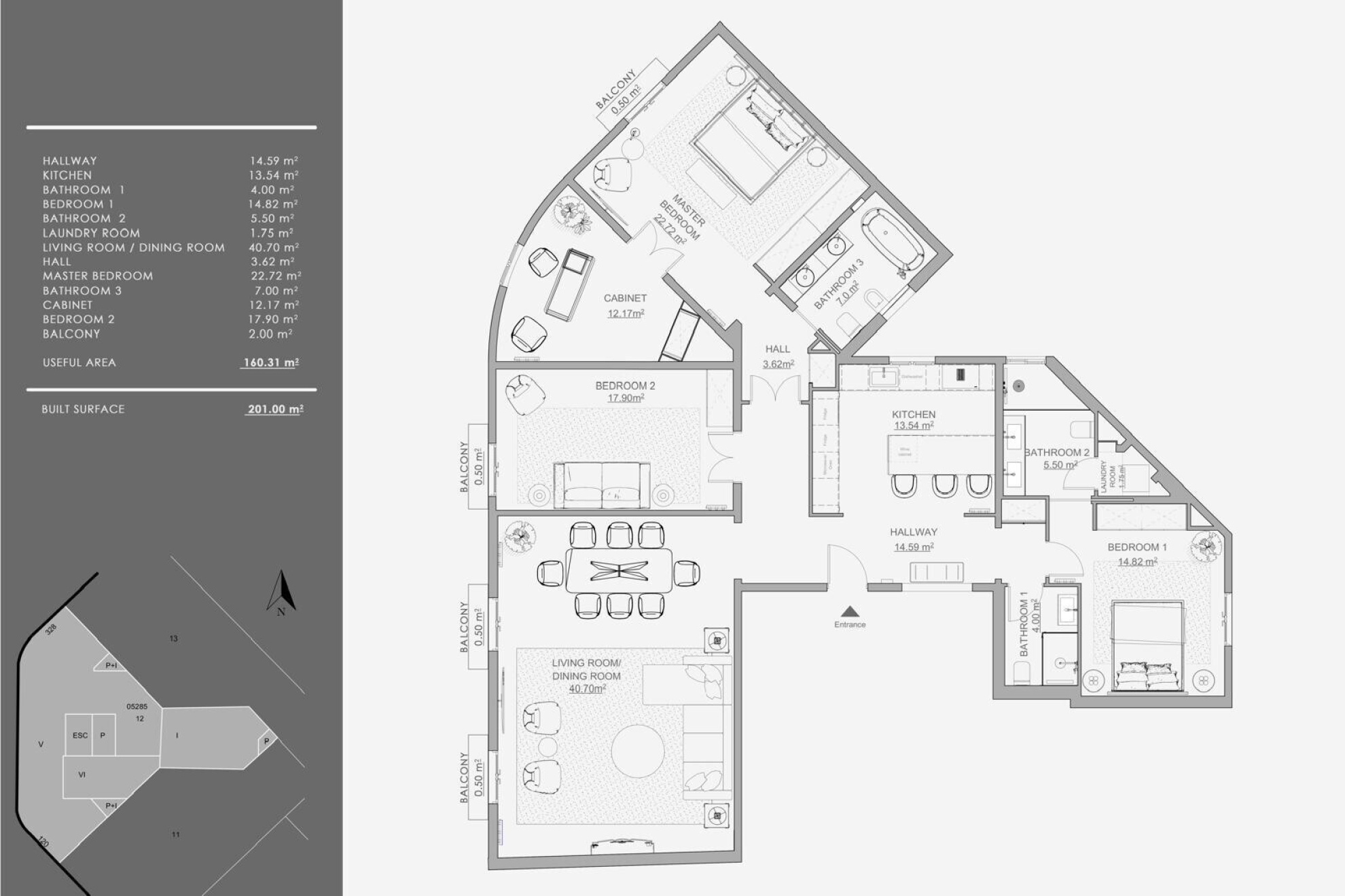  Luxurious refurbished apartment just steps from Paseo de Gracia - 物件實景