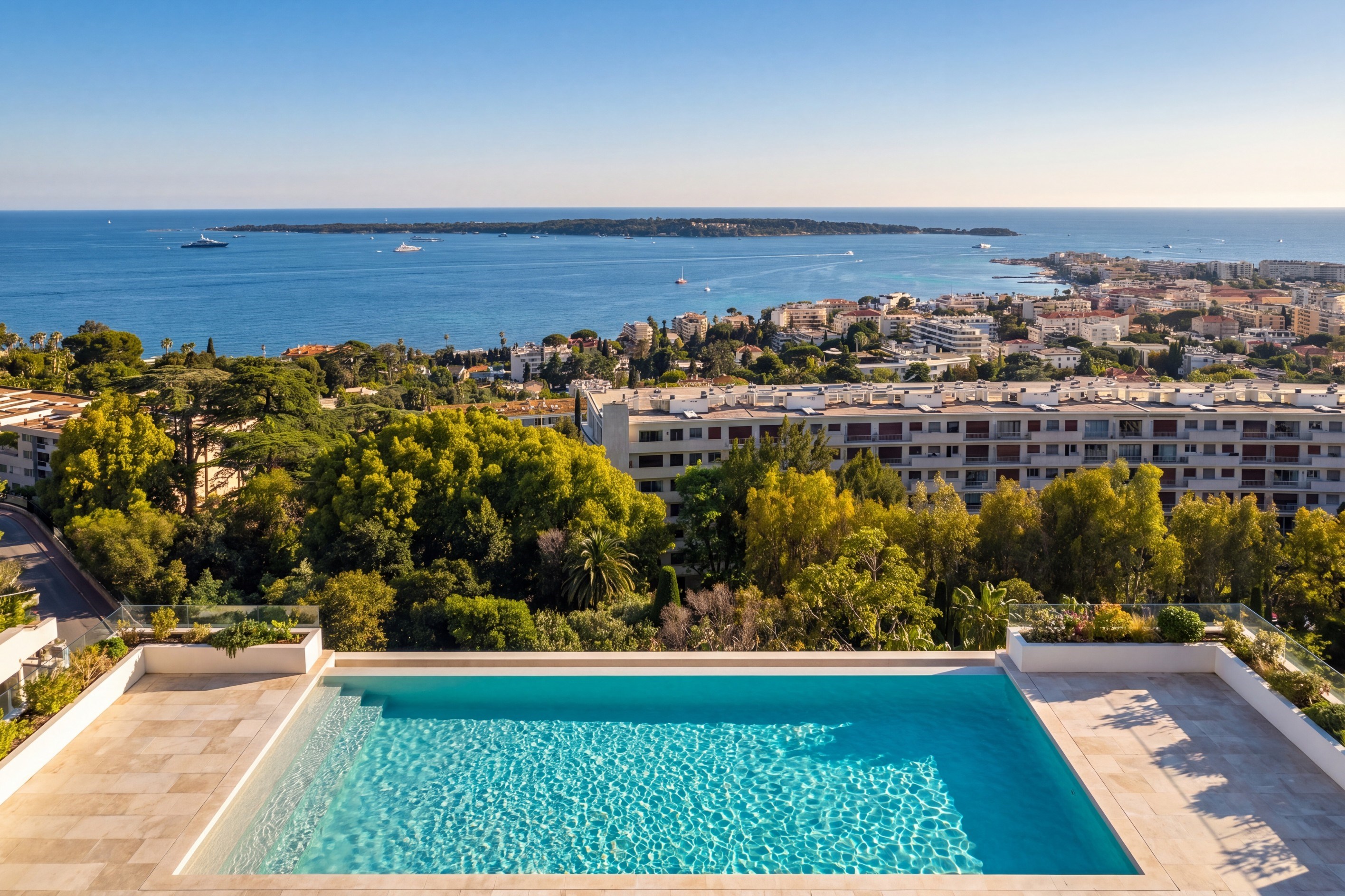  Cannes Californie garden level apartment with terrace in luxury residence near … - 物件實景