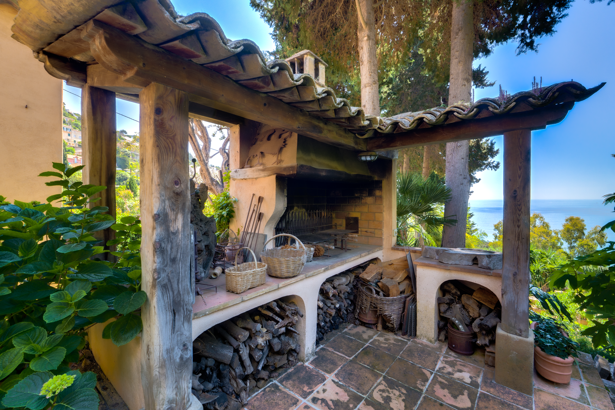  1720 Historic Villa, panoramic Monaco views, lush gardens - Roquebrune-Cap-Mart… - 物件實景