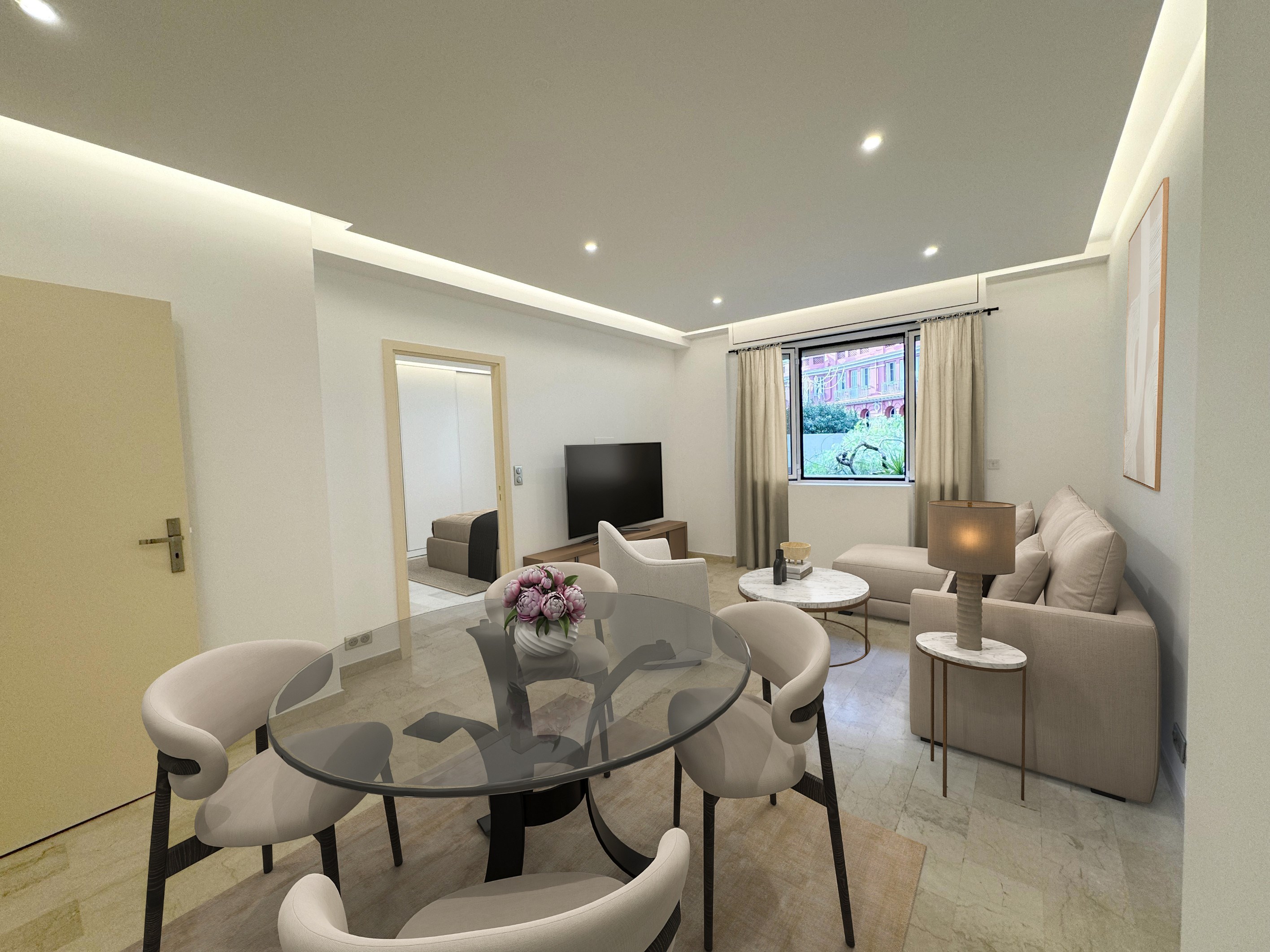  Les Caravelles, Charming 2-room flat for sale, mixt use - 物件實景