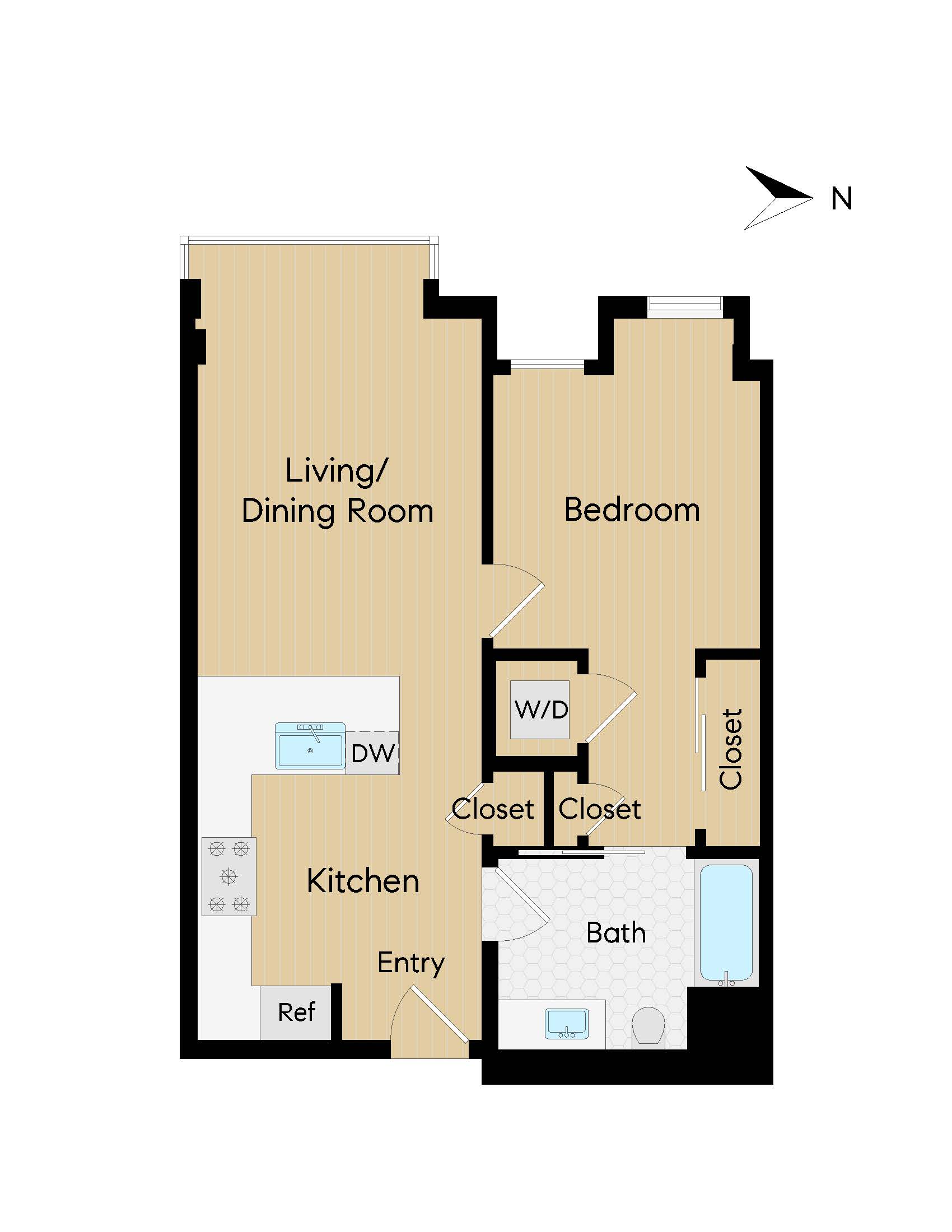  1598 Bay Street #205 - 物件實景