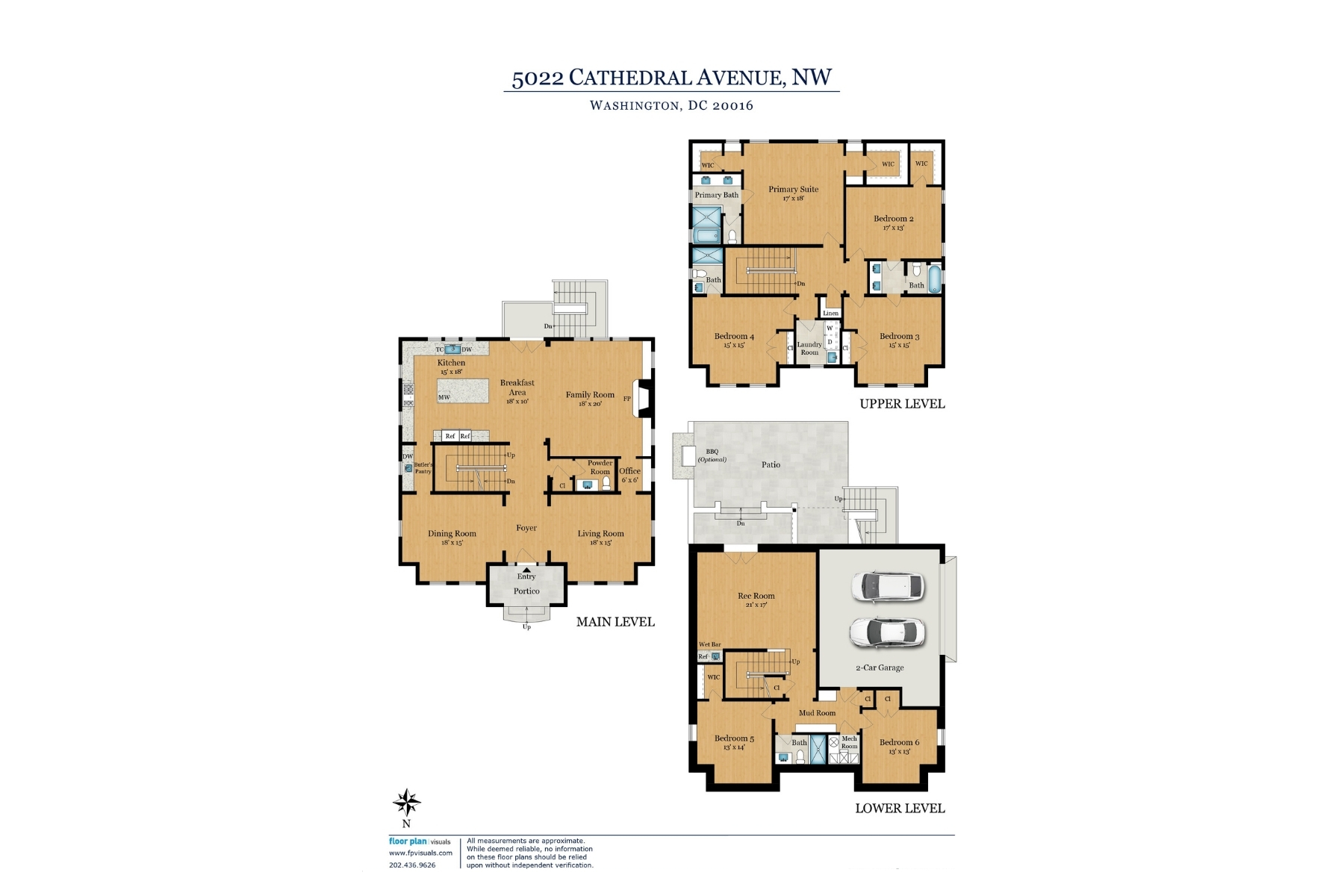  5022 Cathedral Avenue NW, Washington, DC, 20016 - 物件實景