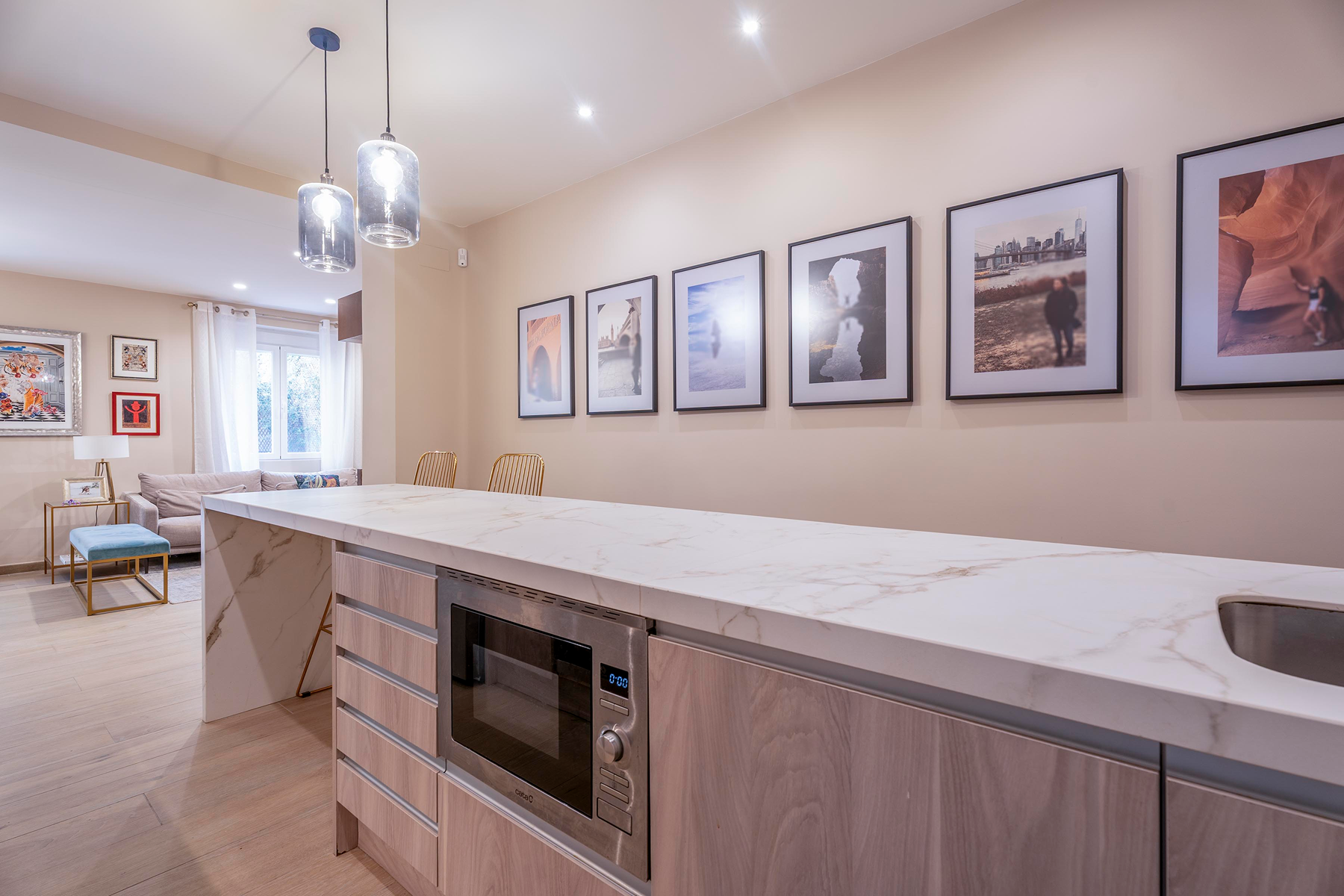  2-Bedroom flat with patio in Alcalde Sainz de Baranda - 物件實景
