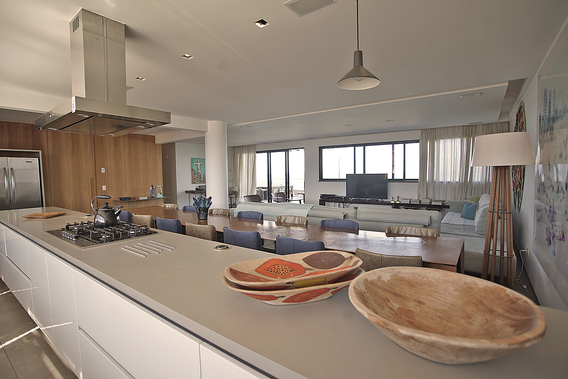  Single-level penthouse with direct ocean views in Jardim Oceânico - 物件實景
