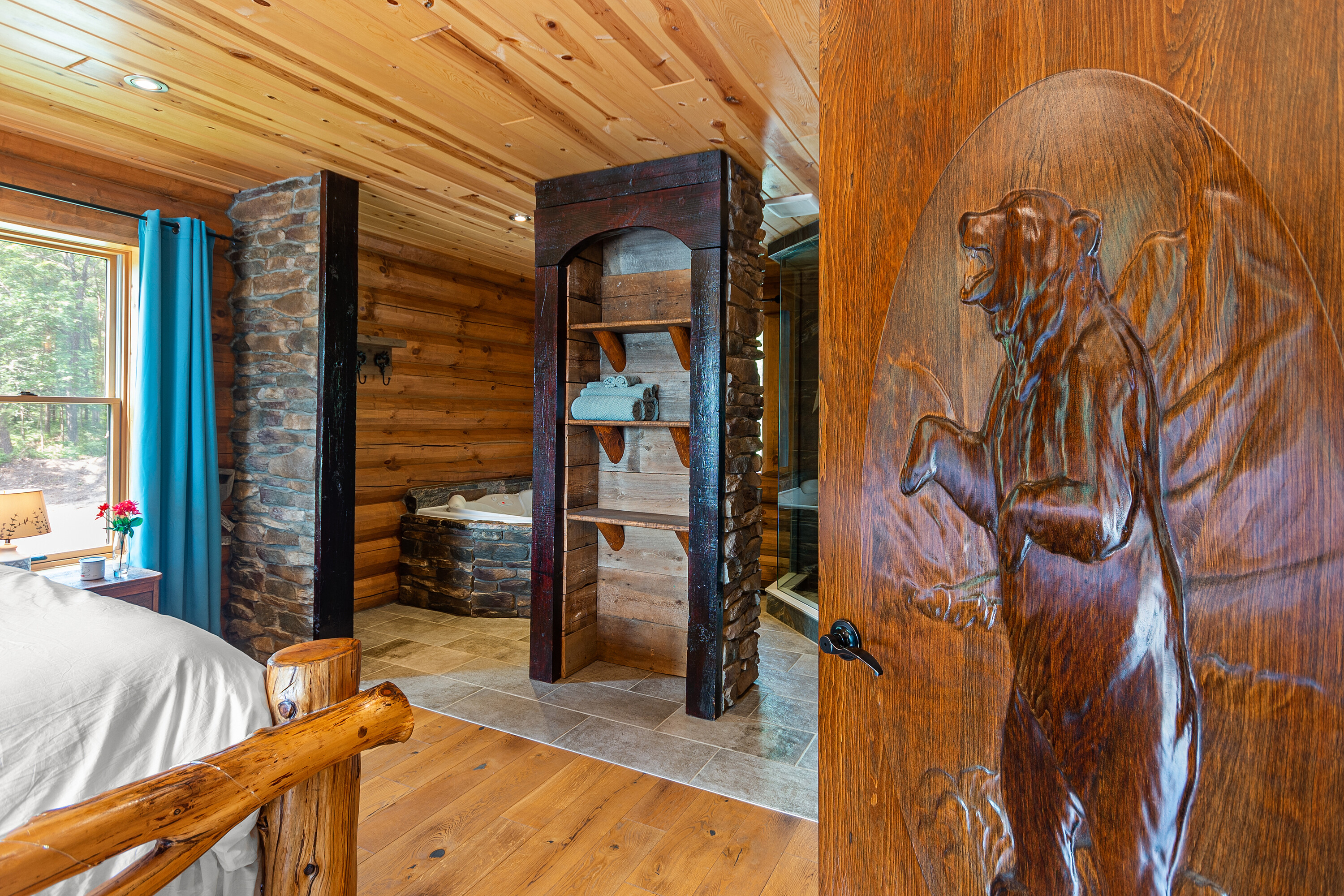  Go Home Lake Log Cottage - 物件實景