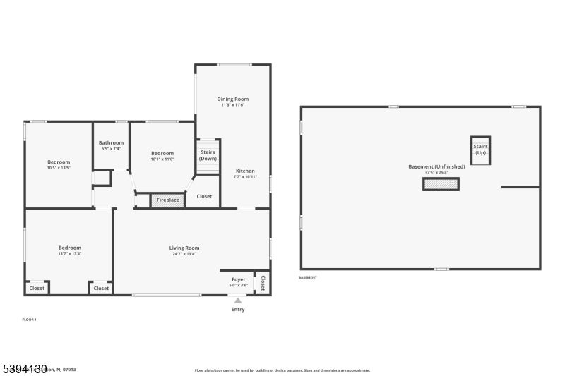 Clifton City, New Jersey, 07013, United States, 3 Bedrooms Bedrooms, ,1 BathroomBathrooms,Residential,For Sale,1980318