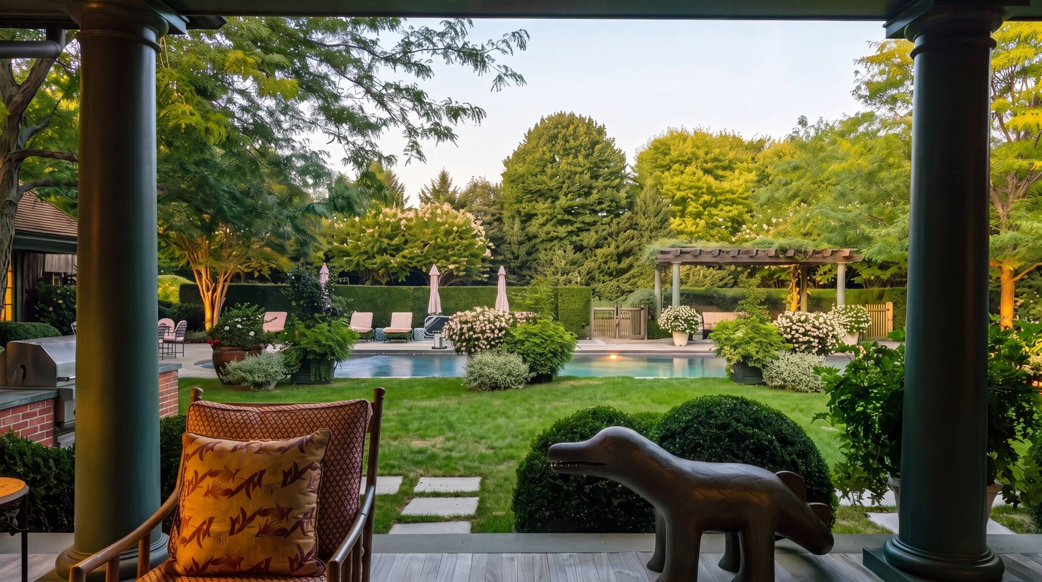  Grand Scale, Quiet Elegance in Wainscott - 物件實景