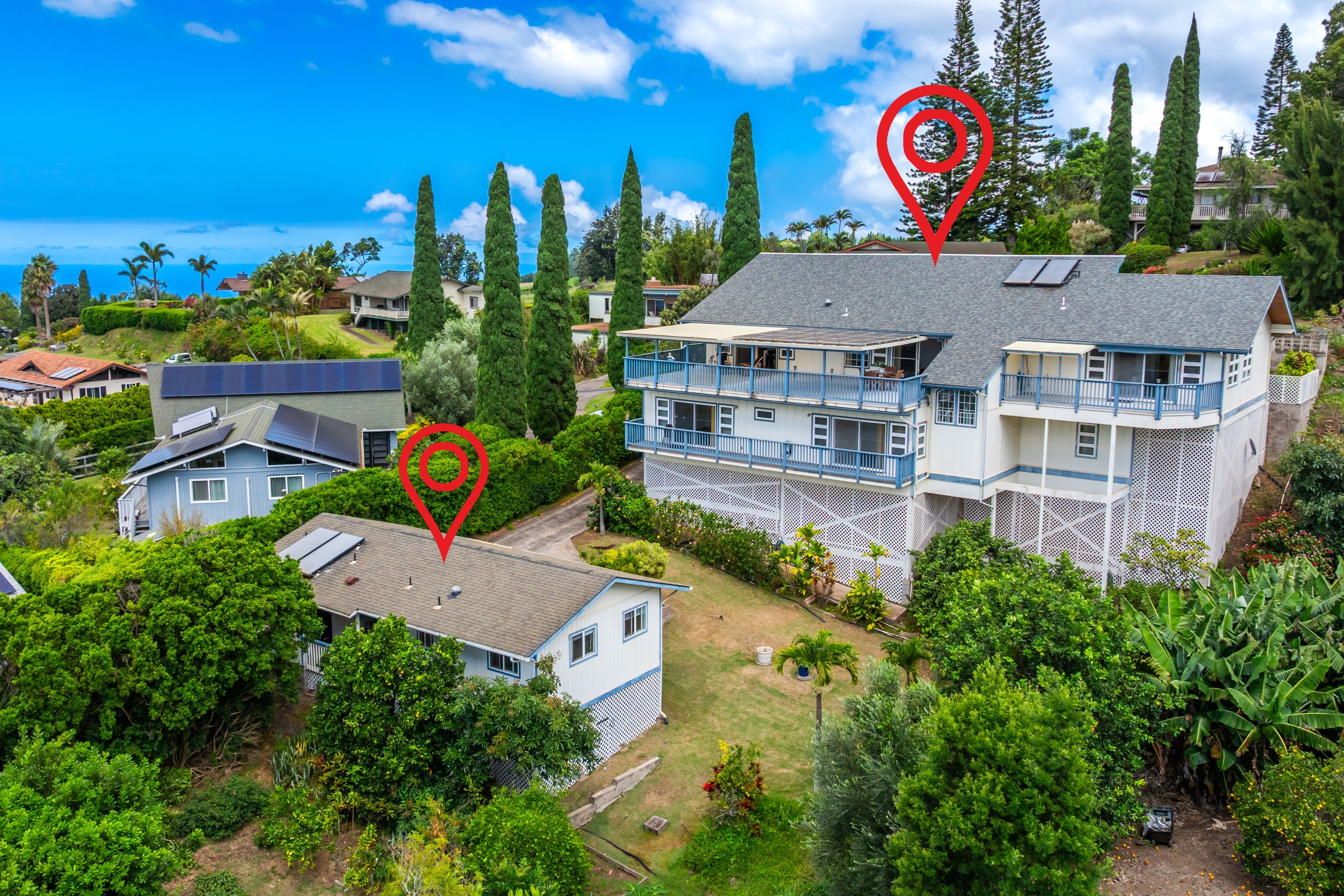  3,000 SF Home With One Of The Best Views In Kula - 物件實景