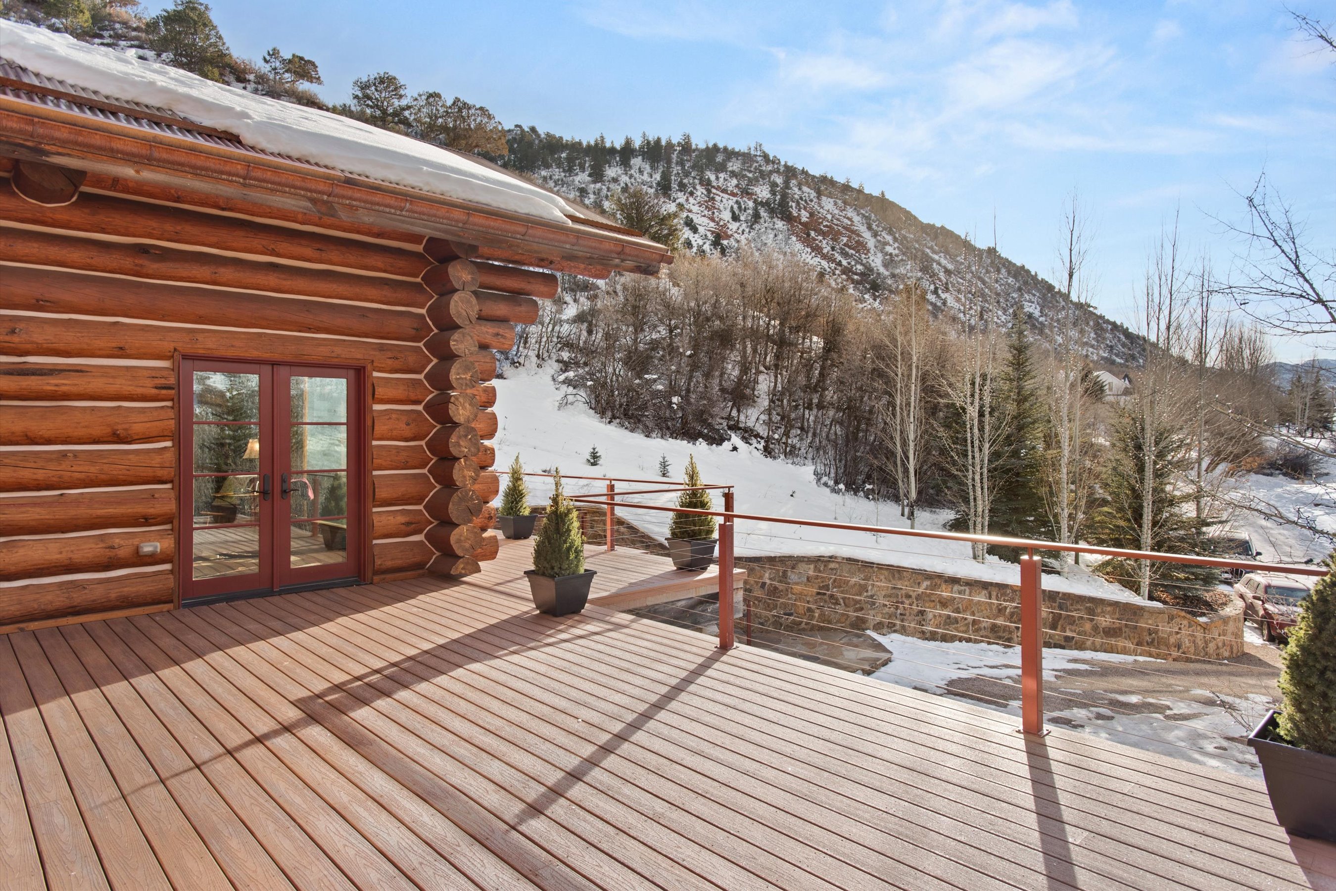  Timeless Log Home on 12+ Acres in Snowmass  Sweeping Mountain Views - 物件實景