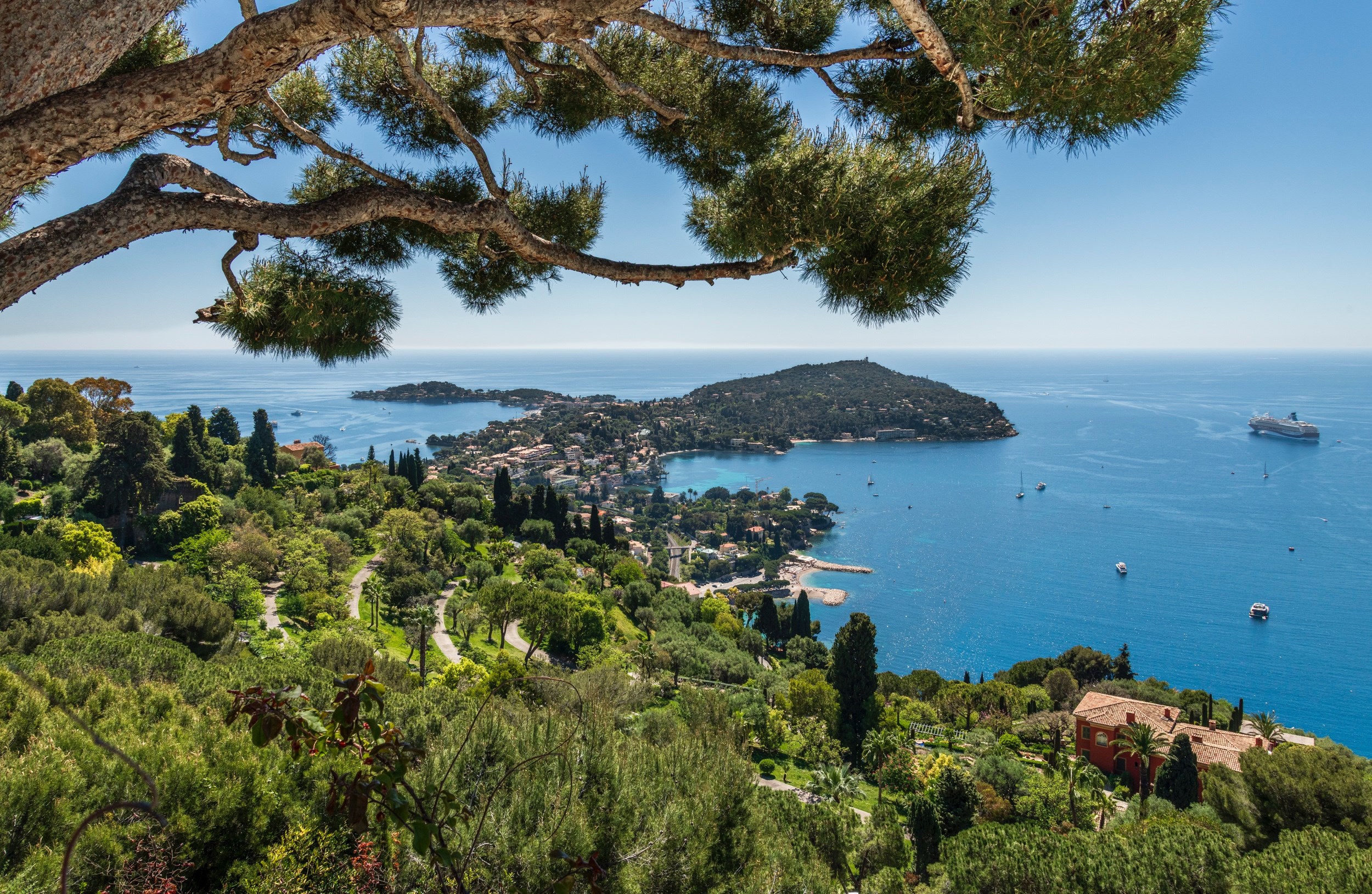  Villefranche-sur-Mer apartment with terrace, garden and panoramic sea views ove… - 物件實景