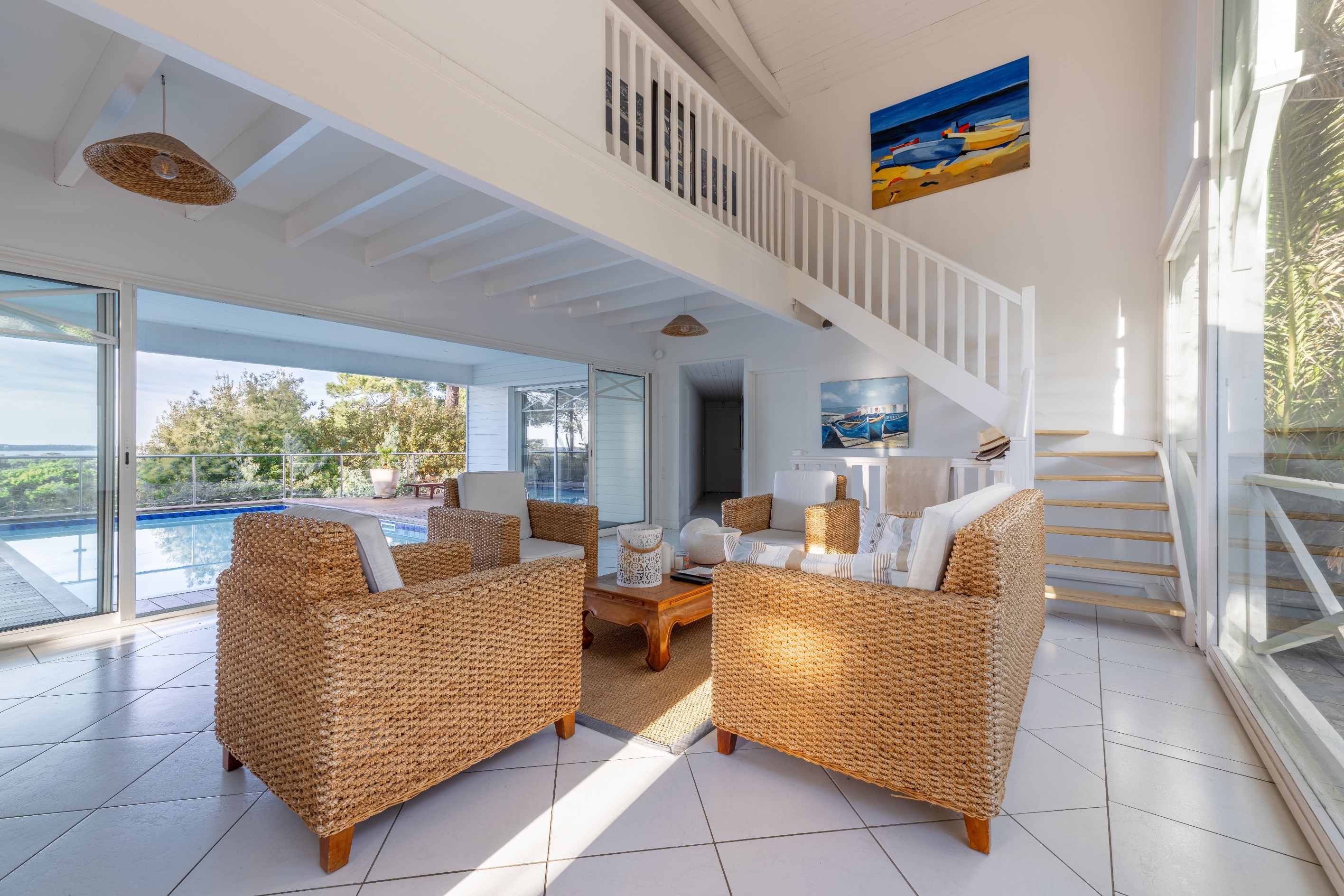 ARCHITECT VILLA WITH SEA VIEW IDEALLY LOCATED IN PYLA - 物件實景