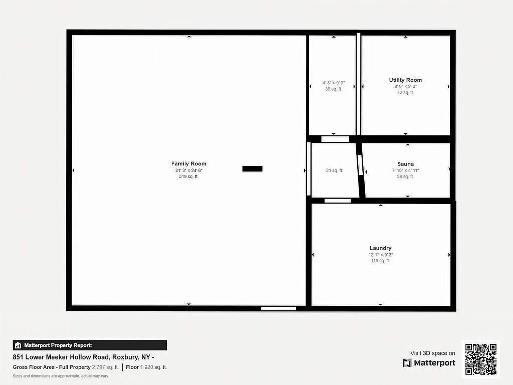 Roxbury, New York, 12474, United States, 3 Bedrooms Bedrooms, ,2 BathroomsBathrooms,Residential,For Sale,1793285