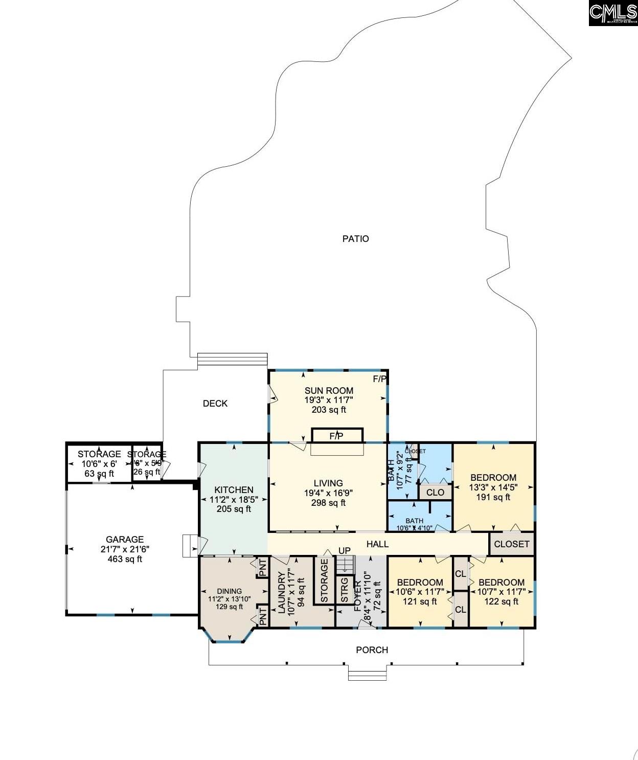 Gilbert, South Carolina, 29054, United States, 4 Bedrooms Bedrooms, ,4 BathroomsBathrooms,Residential,For Sale,2040414