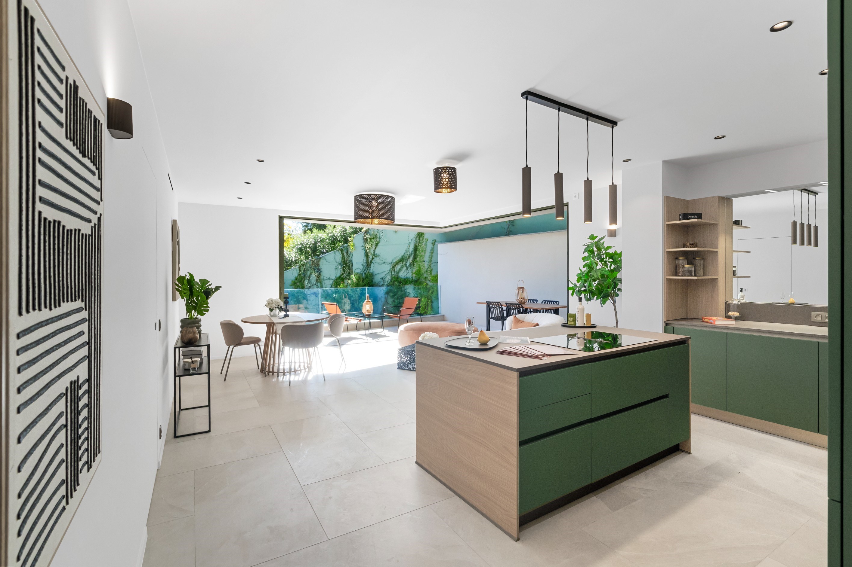 New luxury apartment with terrace and sea glimpse near Mandelieu, French Riviera - 物件實景