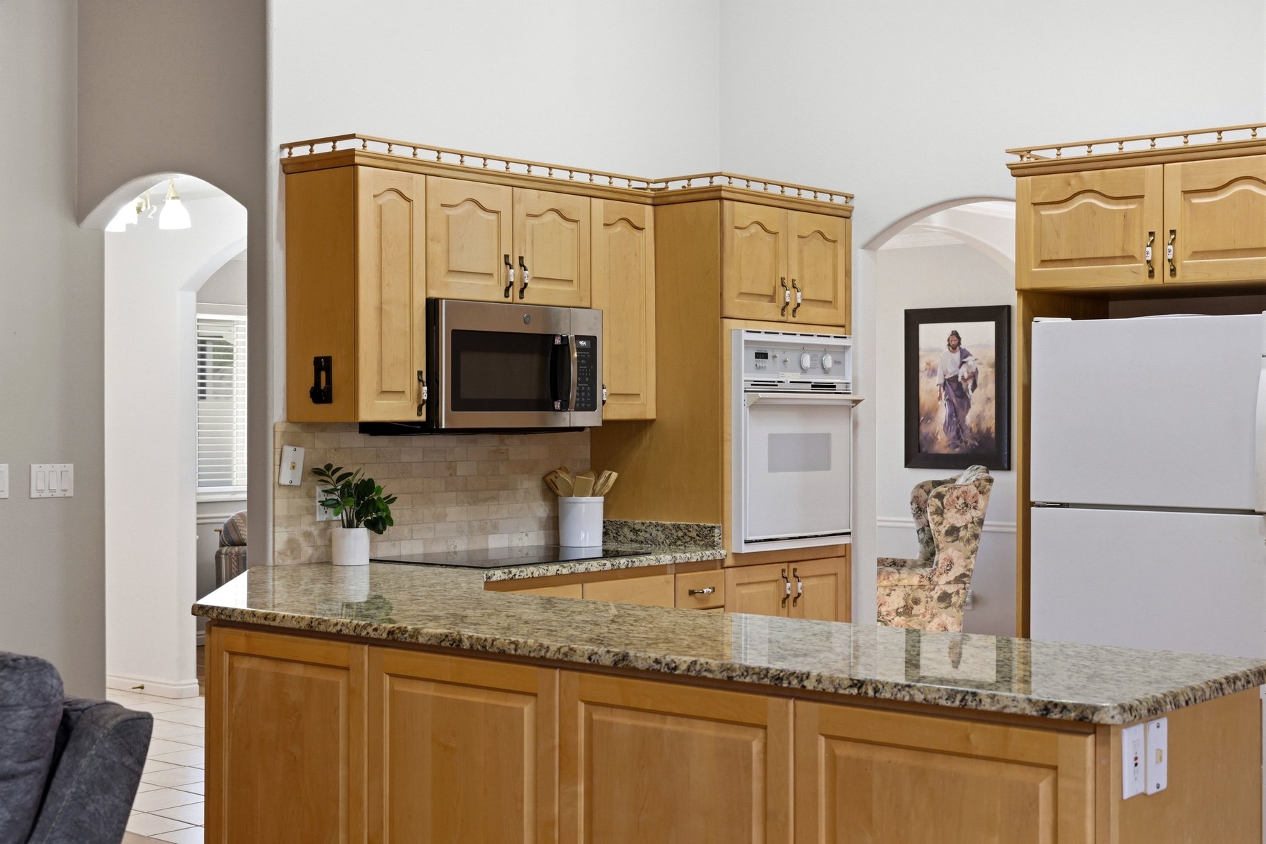  Peaceful Cul-De-Sac Living: Single-Level Home Against Red Rock Views - 物件實景
