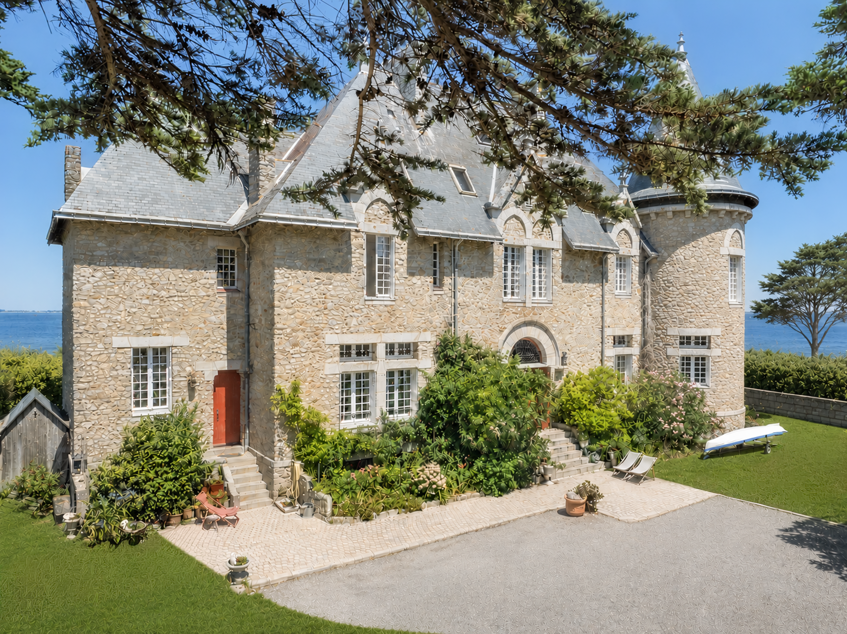  Le Croisic: An Exceptional Manor House Steeped in History, Overlooking the Ocean - 物件實景