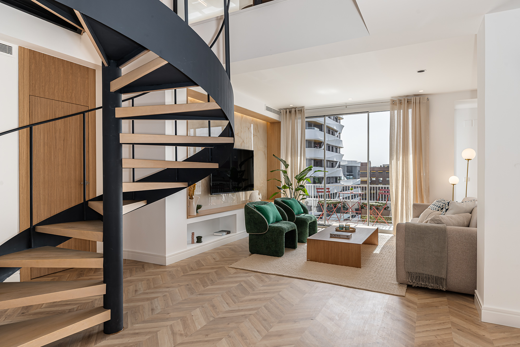  Duplex Penthouse in Ibiza, Retiro, Madrid - 物件實景