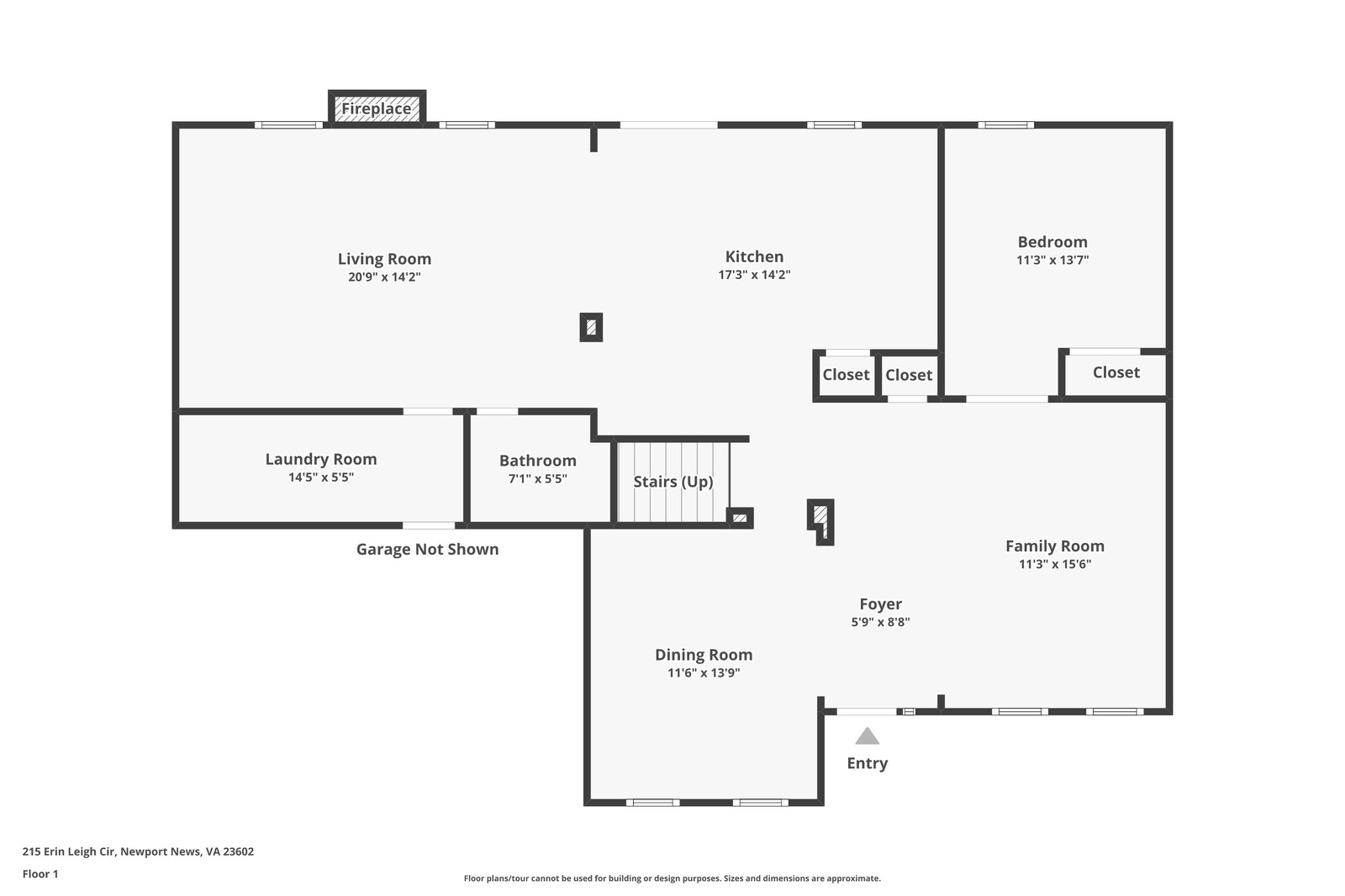 Newport News, Virginia, 23602-8360, United States, 5 Bedrooms Bedrooms, ,3 BathroomsBathrooms,Residential,For Sale,1938191