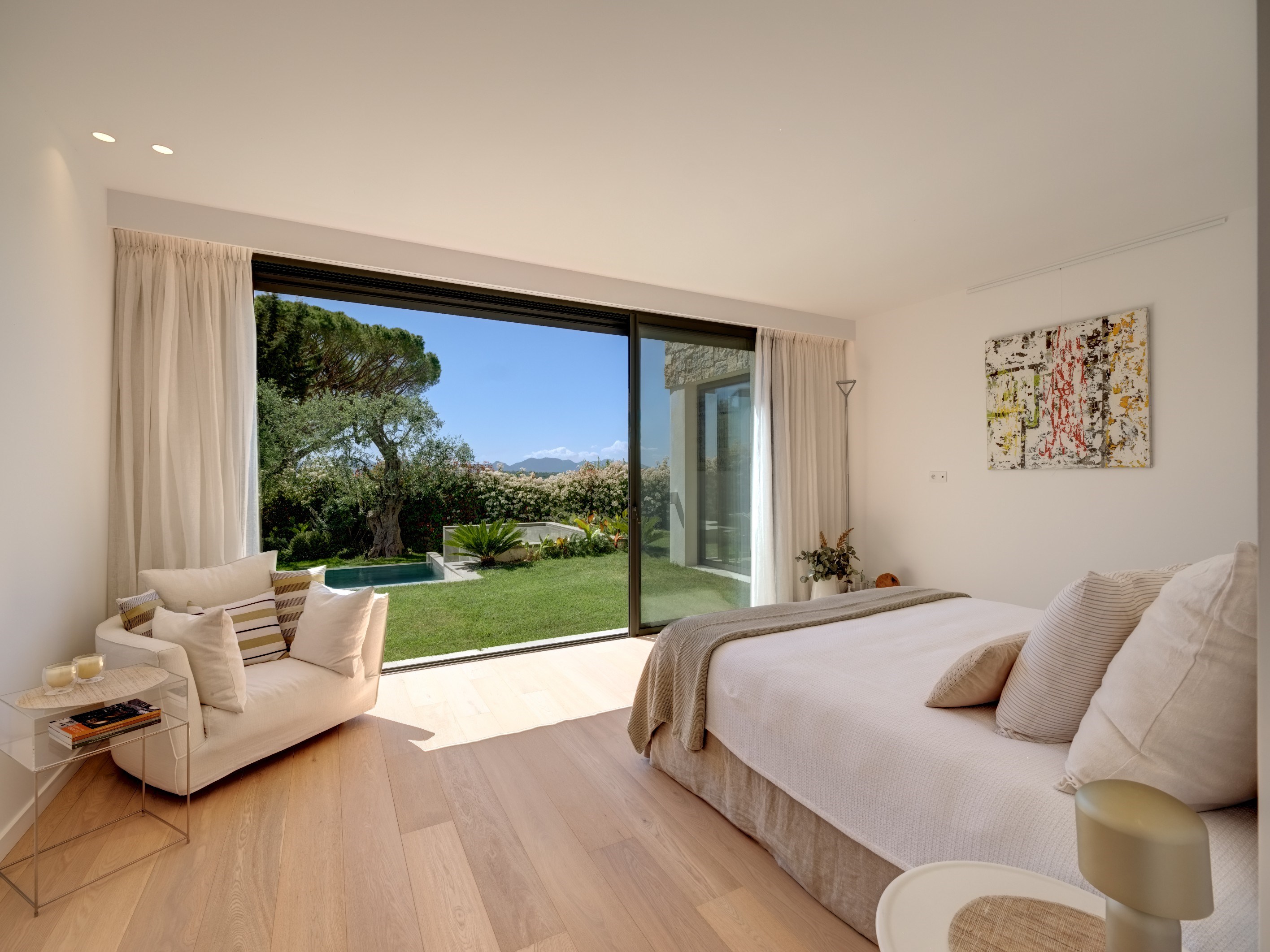  Contemporary villa with panoramic sea views in Le Cannet Victoria near Cannes - 物件實景