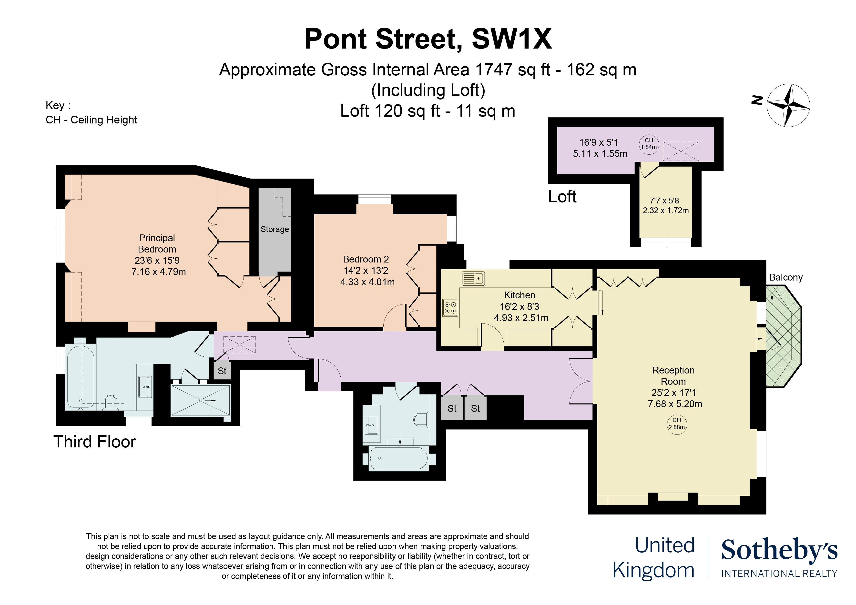  A Beautifully Refurbished Lateral Apartment with Balcony on Pont Street - 物件實景