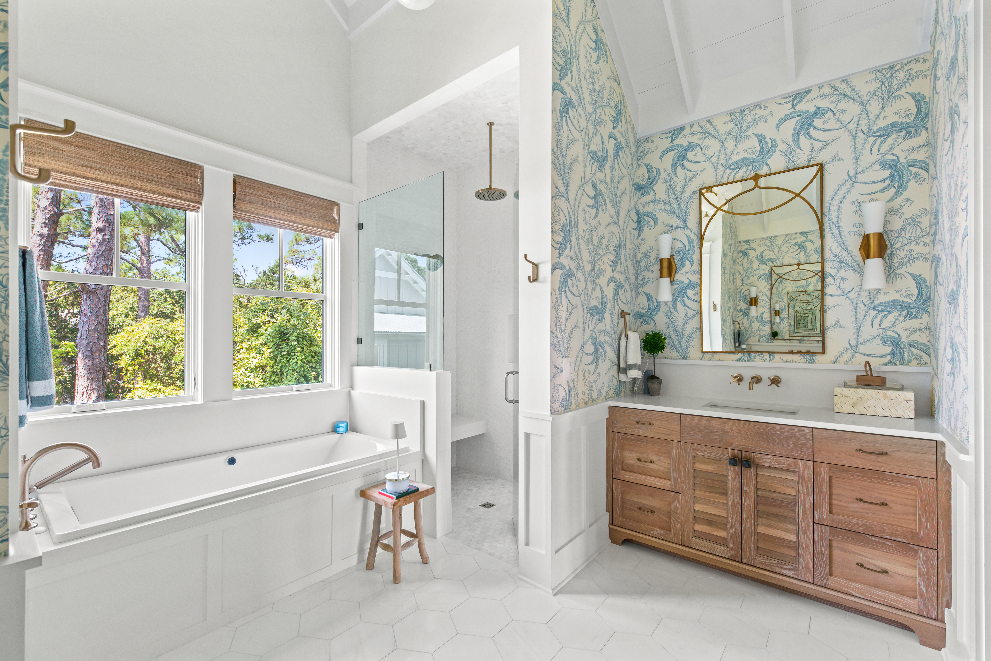  Distinctive Preserve-Backed Seagrove Beach Retreat Near the Gulf - 物件實景