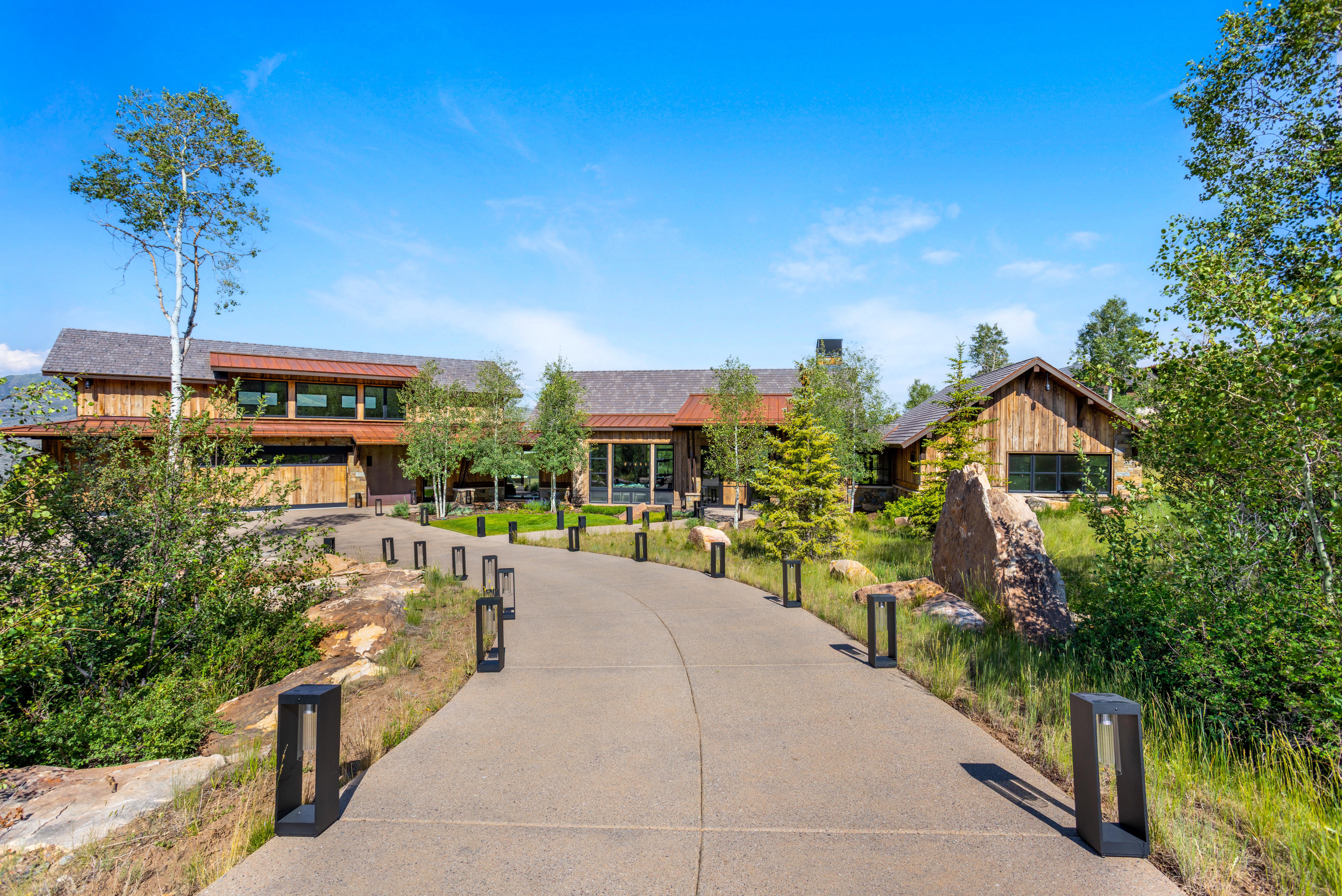  Mountain Modern Residence with Contemporary Architecture in Red Sky Ranch - 物件實景