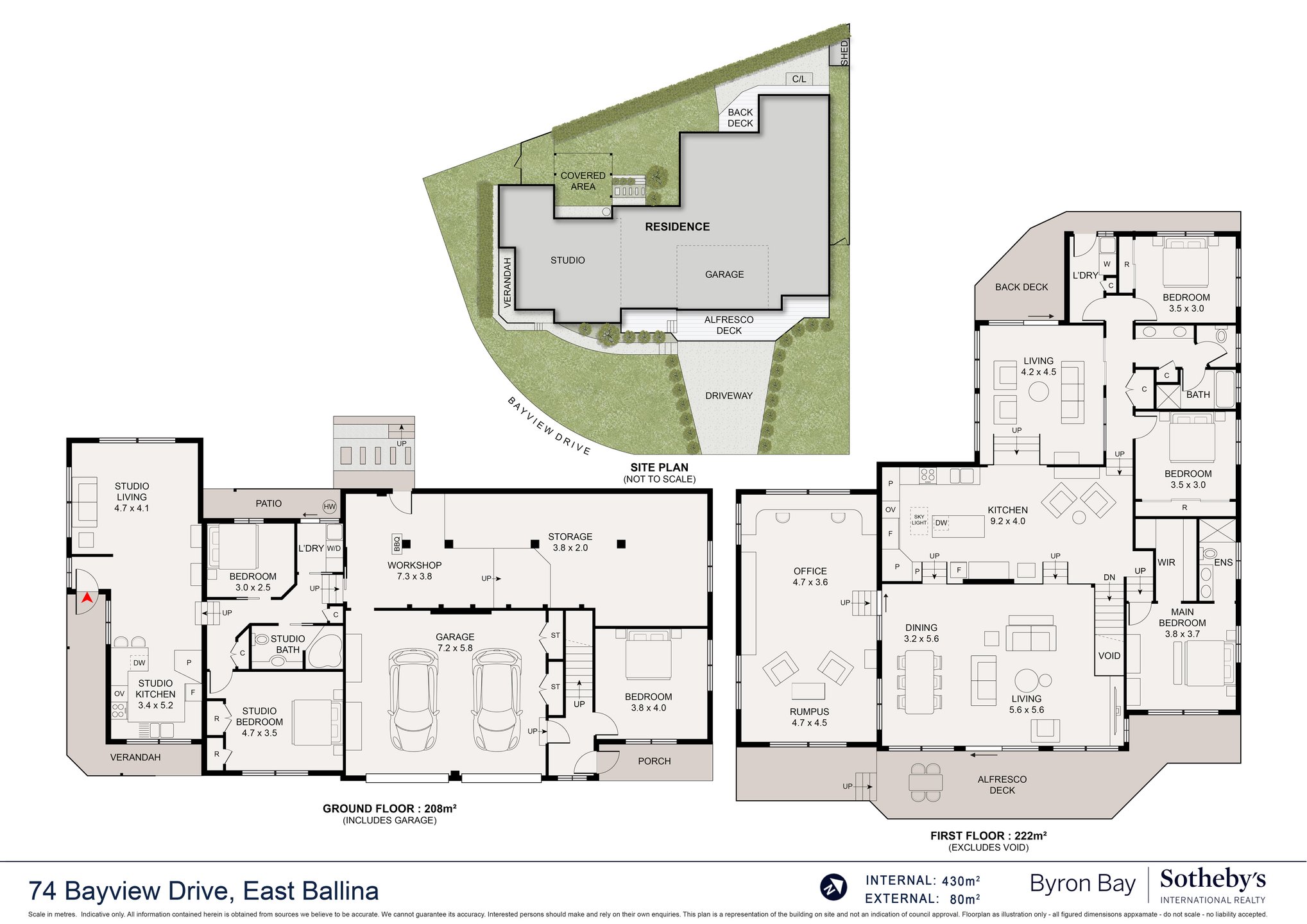  74 Bayview Drive, East Ballina - 物件實景