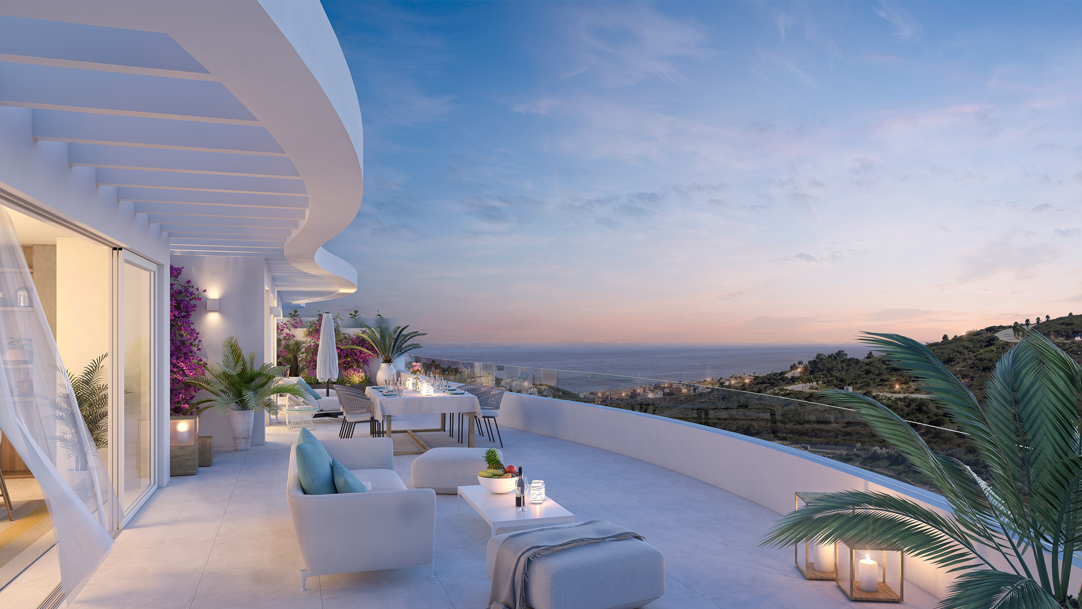  Contemporary Penthouse with Golf & sea views in Alcaidesa - 物件實景
