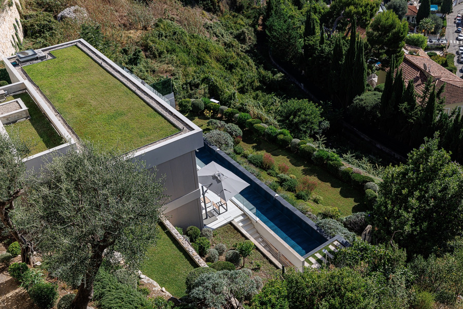  Luxury new villa in Villefranche-sur-Mer with panoramic Cap Ferrat views - 物件實景