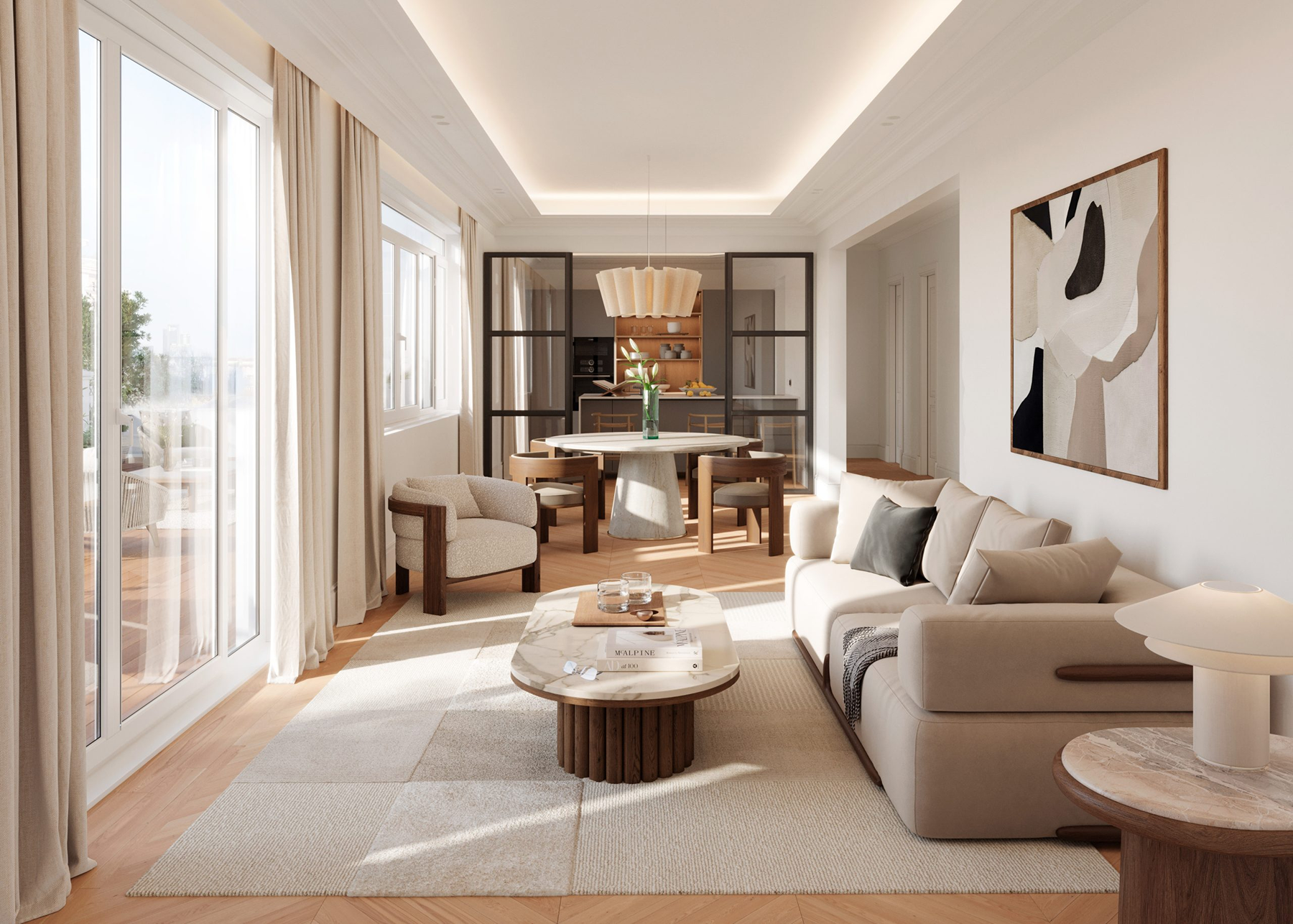  Duplex Penthouse in Almagro - 物件實景