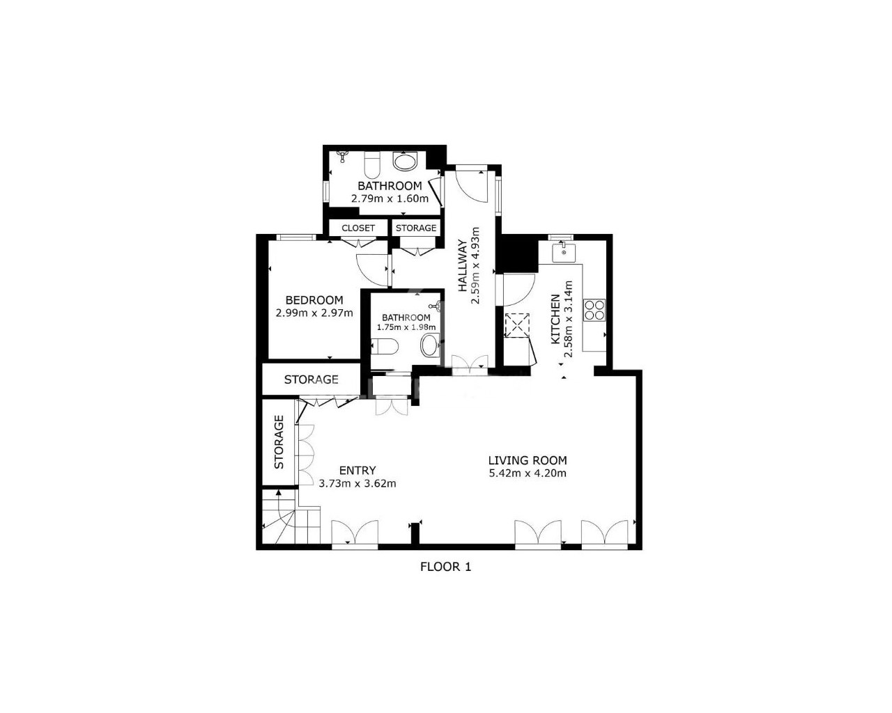 Barcelona, Catalonia, ES, 2 Bedrooms Bedrooms, ,3 BathroomsBathrooms,Residential,For Sale,1804977