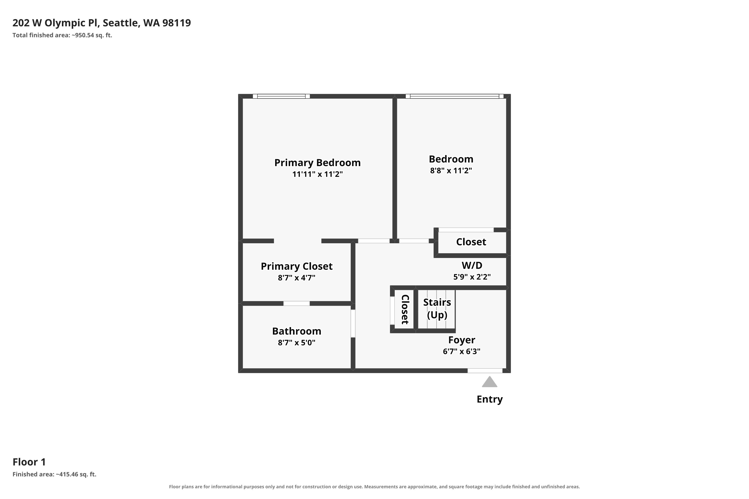  202 W Olympic Place Unit #302, Seattle, WA 98119 - 物件實景