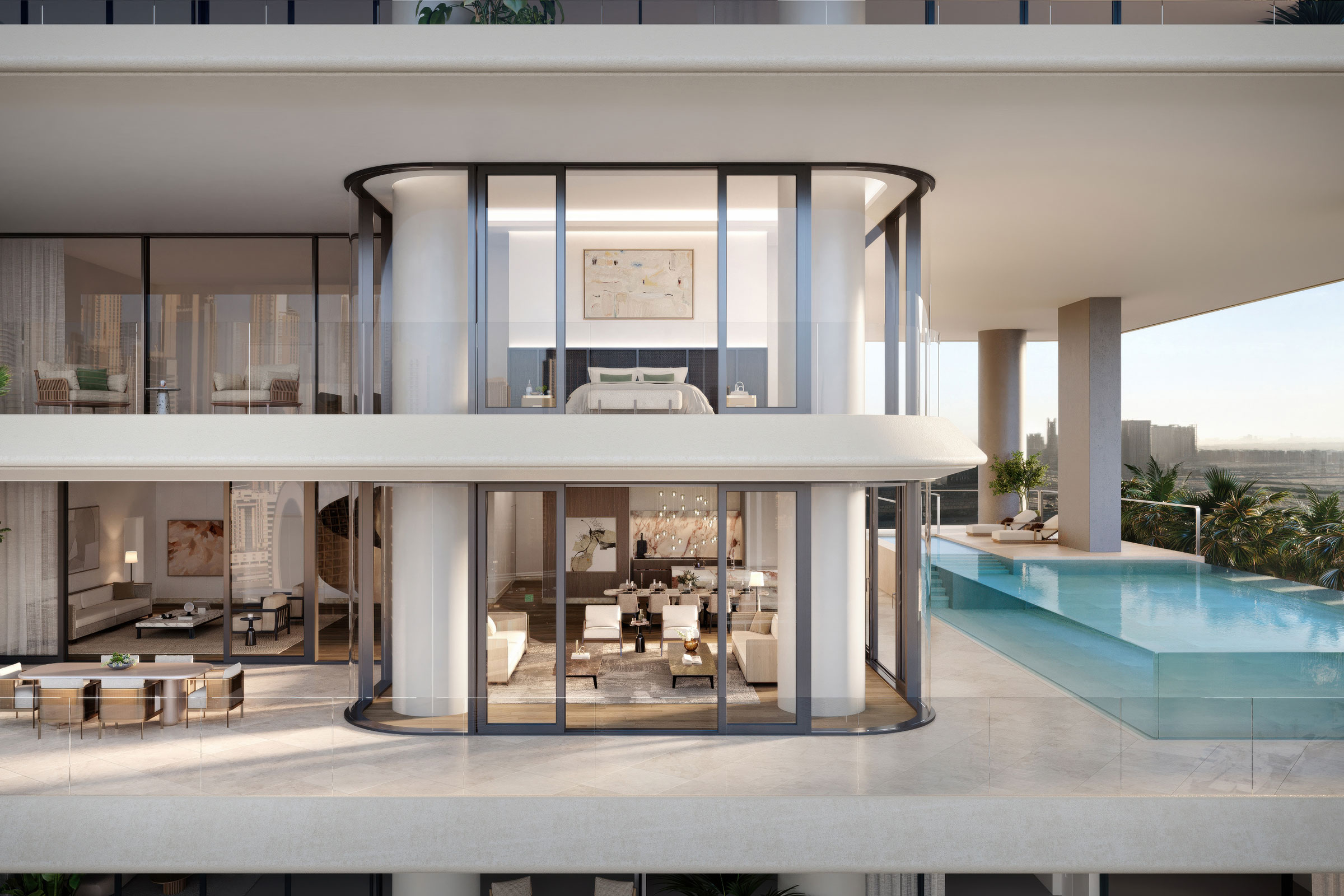  Business Bay Apartment of Refined Modern Character - 物件實景