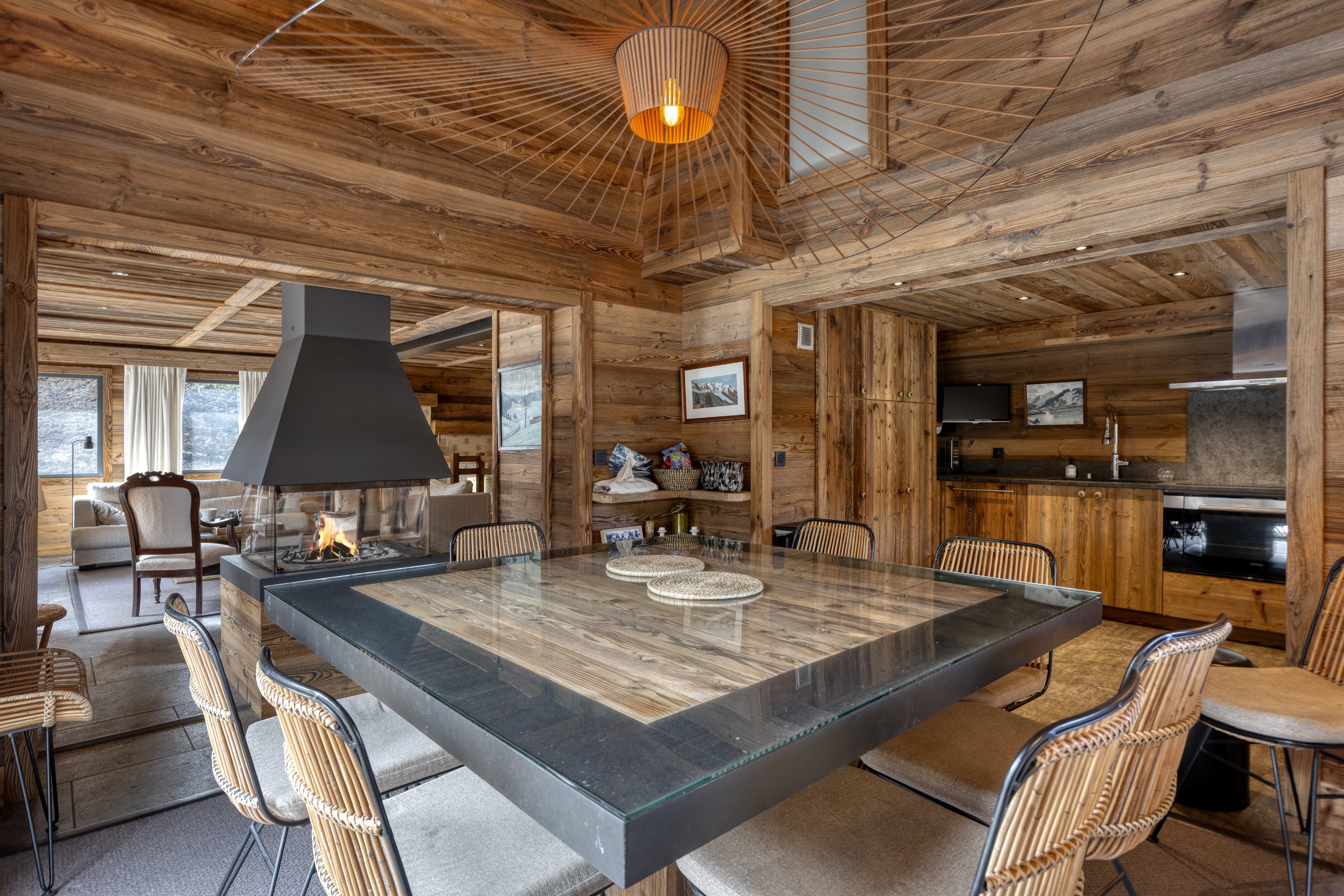  Chalet Ondine - Tradition and comfort close to the center of Megève - 物件實景