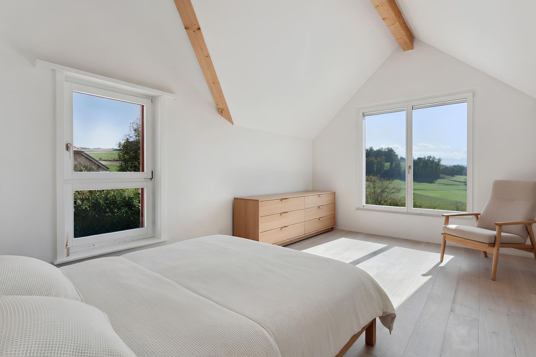  Family villa 35 minutes from Lausanne, panoramic view, quiet and independent stu - 物件實景