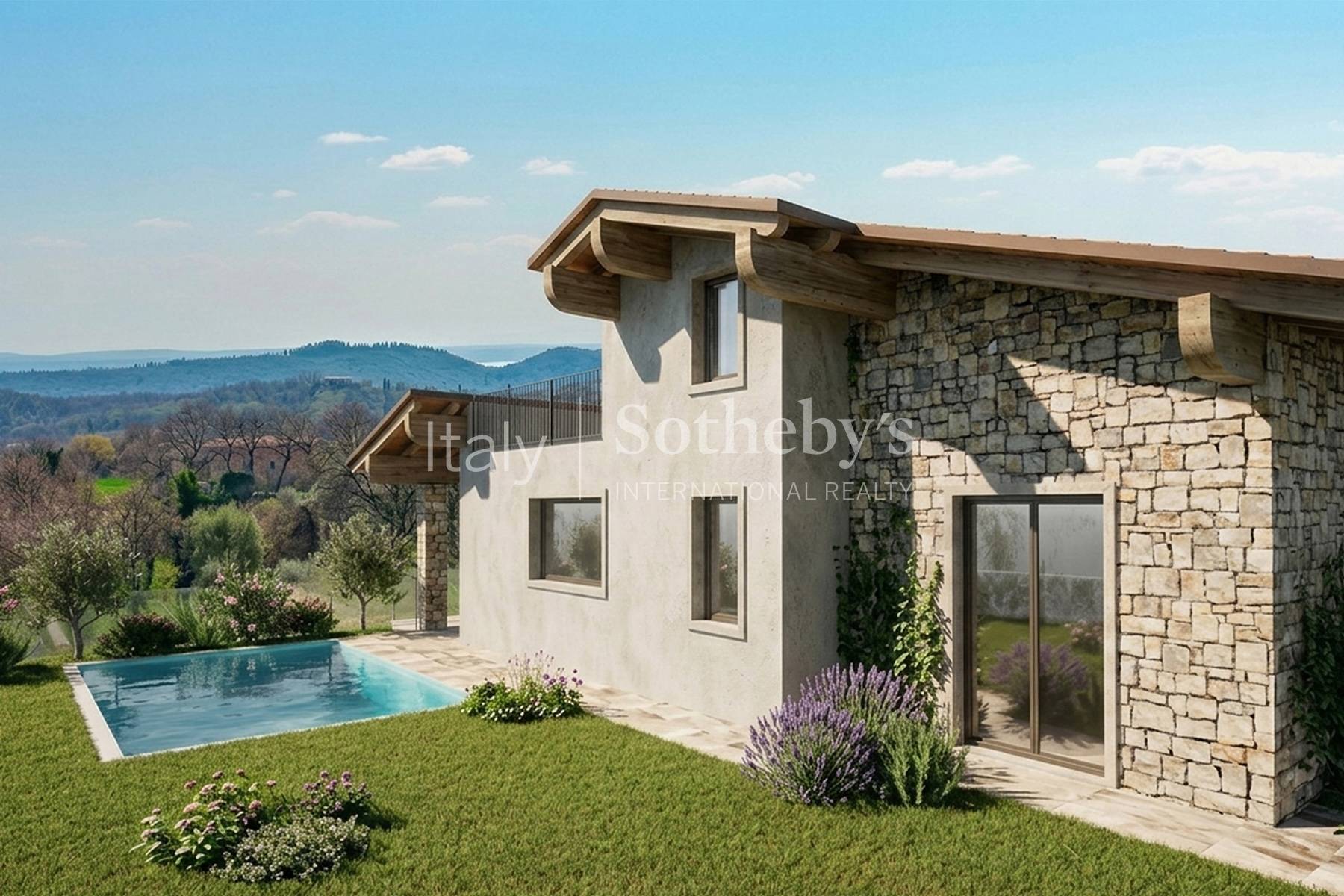  Hillside Villa on Lake Garda with Private Garden and pool - 物件實景