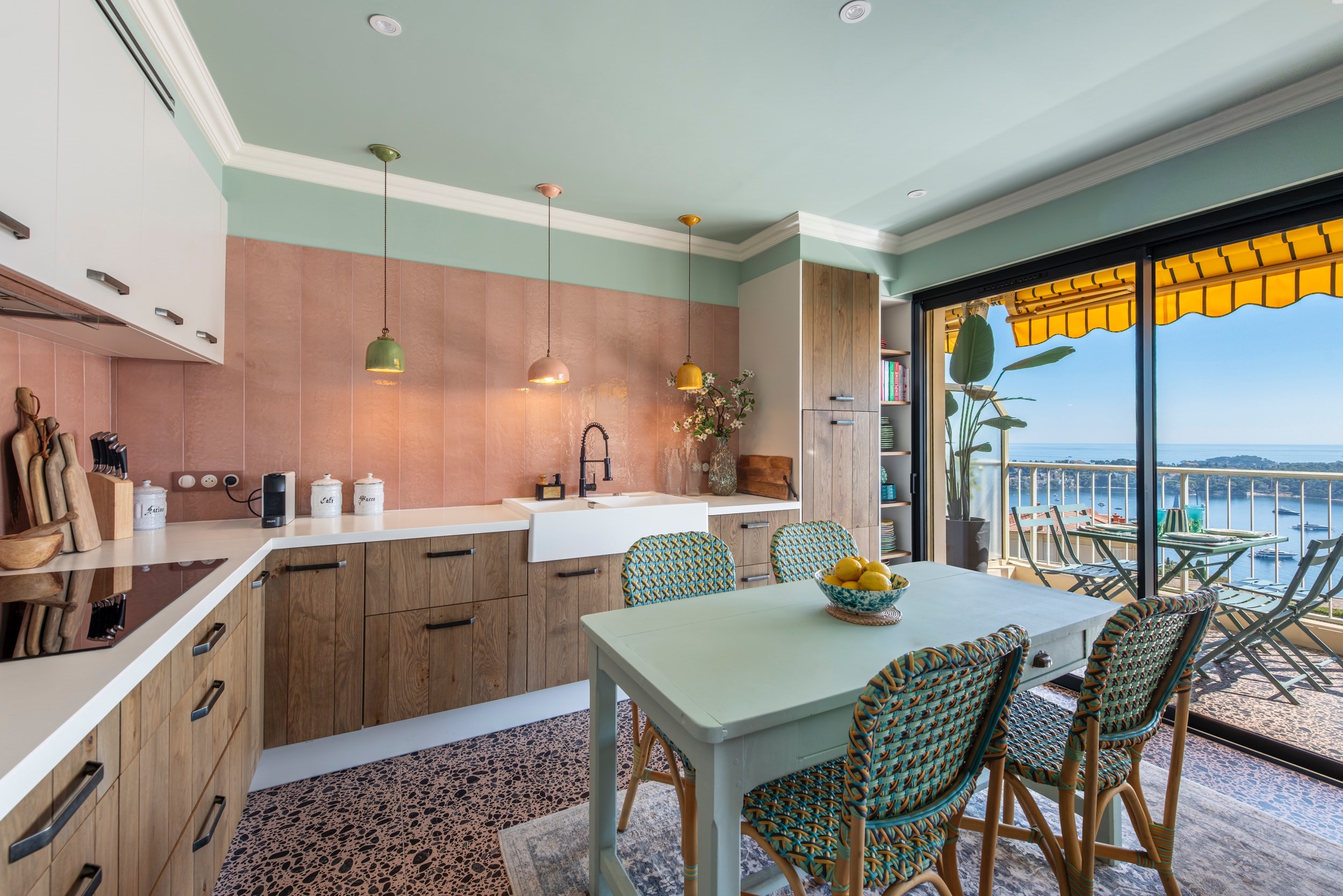  VILLEFRANCHE-SUR-MER – RENOVATED CORNER APARTMENT WITH PANORAMIC SEA VIEWS - 物件實景