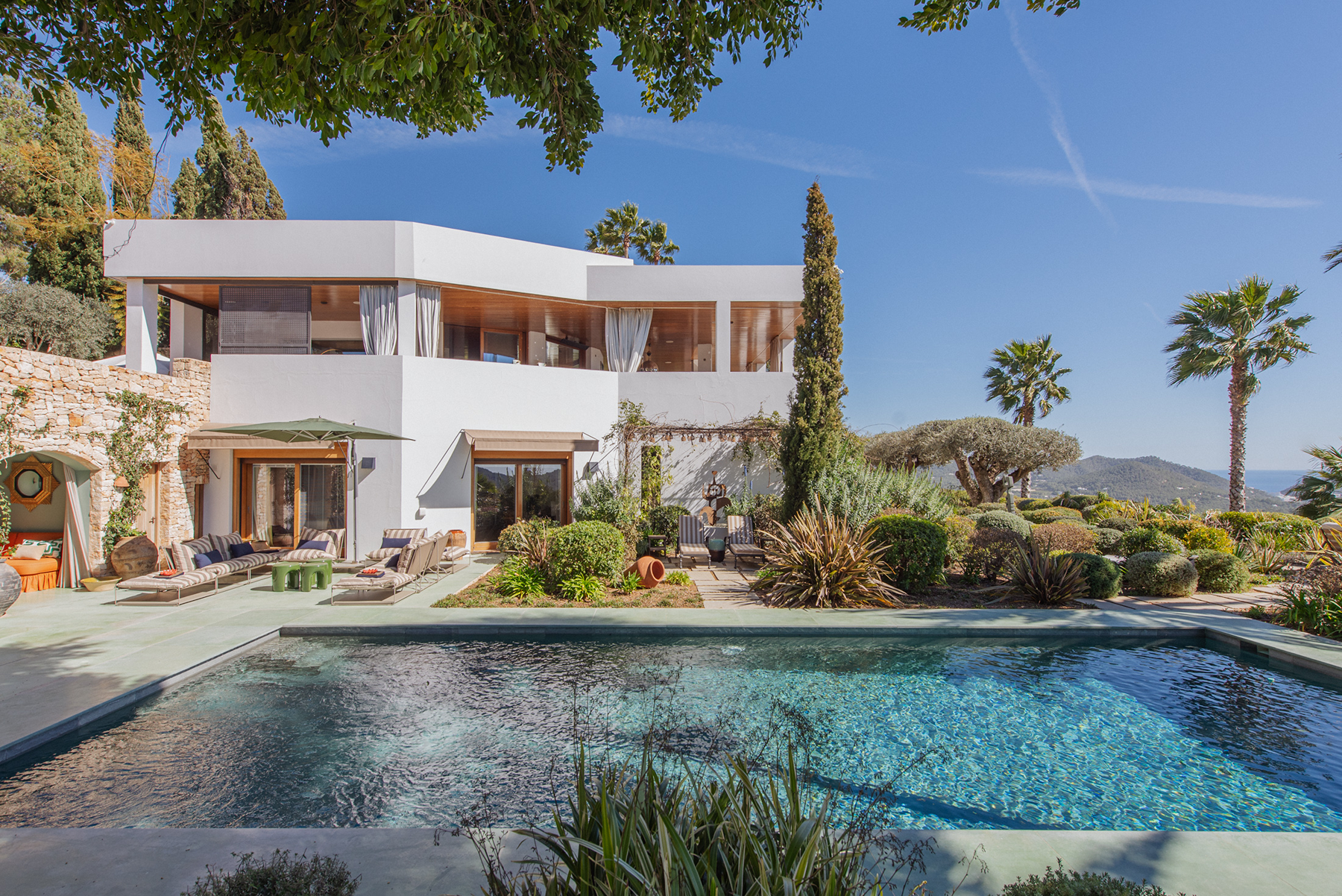  Villa with sea and mountain views of Ibiza - 物件實景