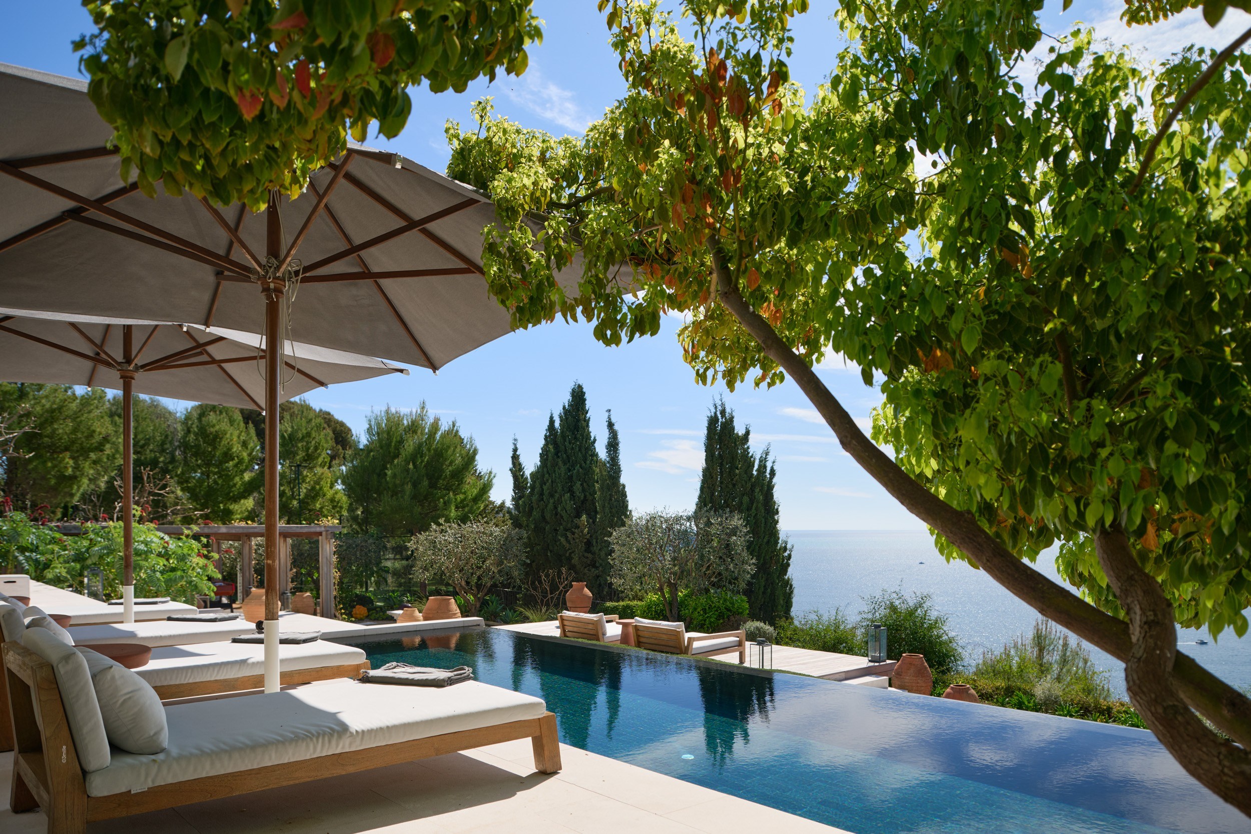  Villefranche-sur-Mer contemporary estate with panoramic sea views over the bay - 物件實景