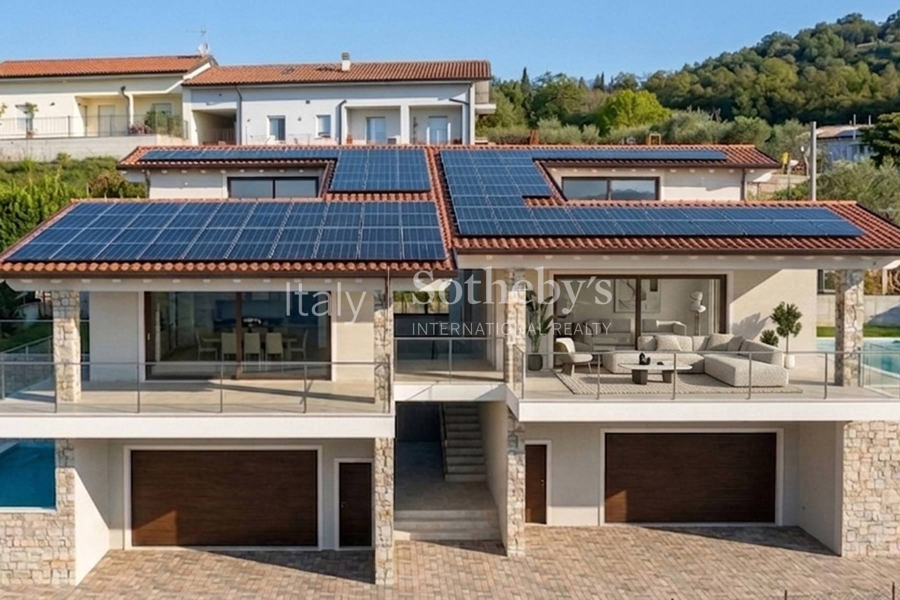  Hillside Villa on Lake Garda with Private Garden and pool - 物件實景