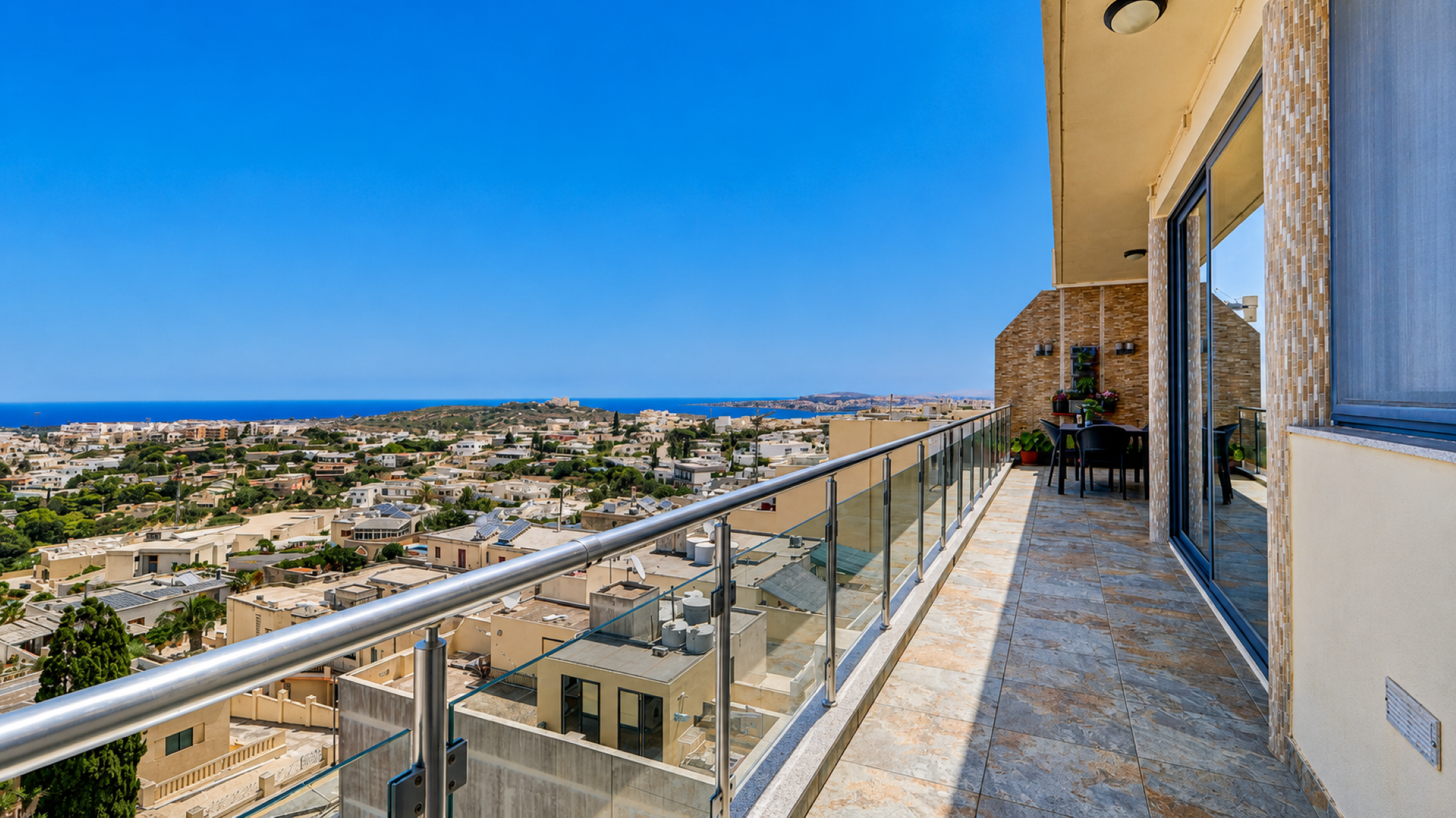  Stunning Penthouse with Panoramic Mediterranean Views - 物件實景