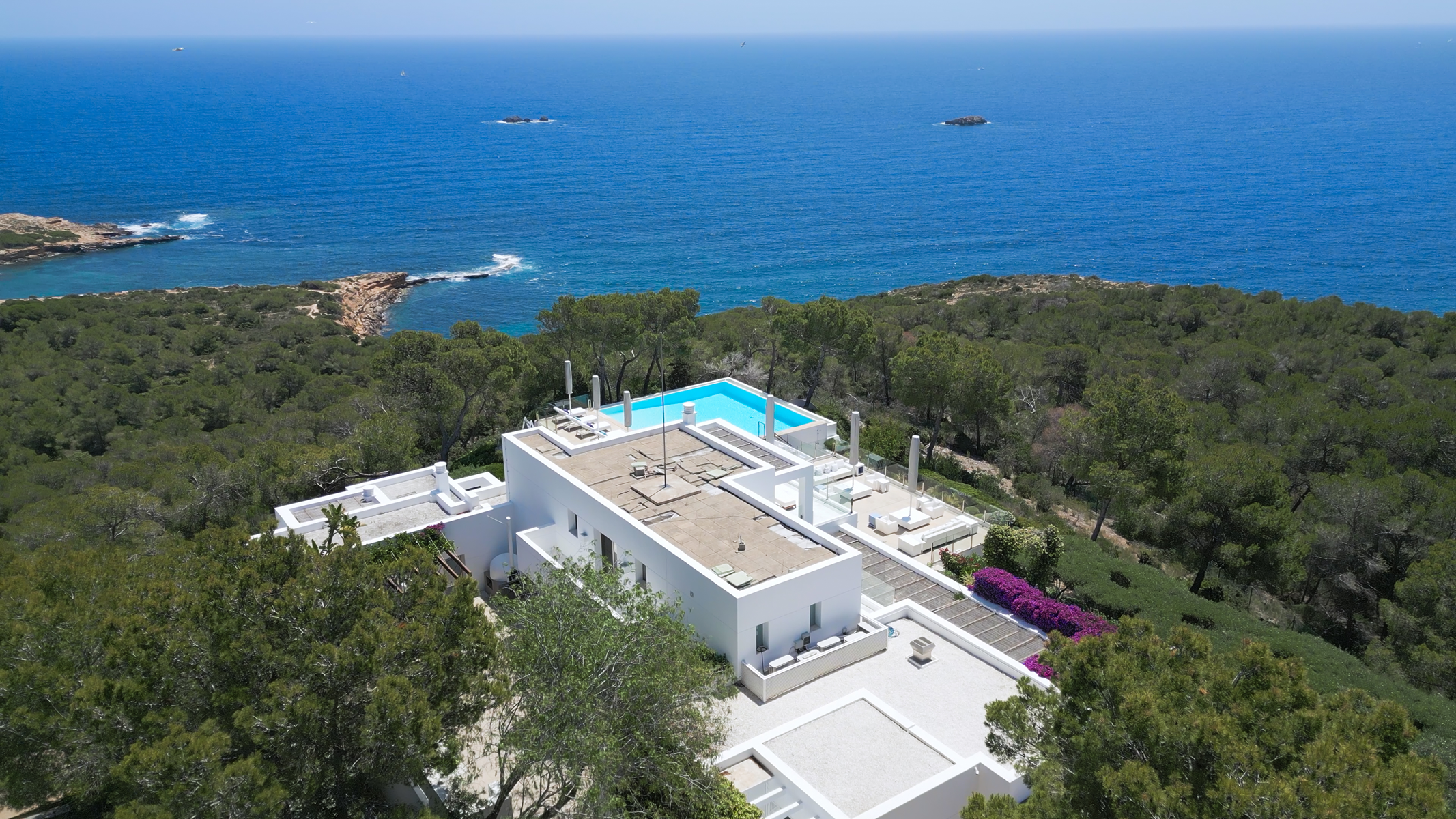  Mediterranean villa with sea views in Ibiza - 物件實景