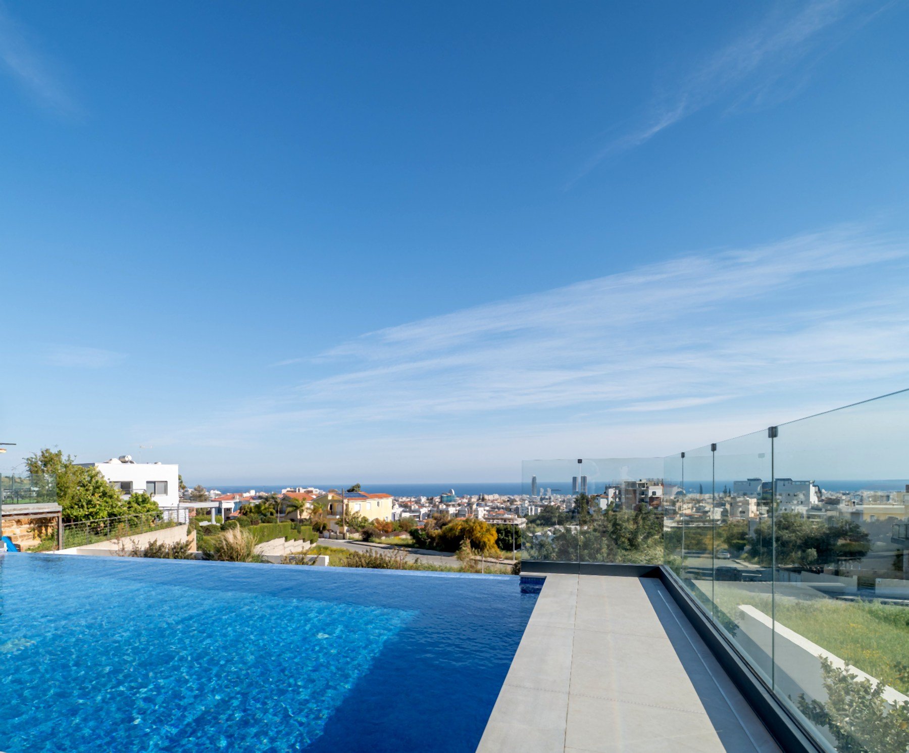  Five Bedroom Modern Sea View Villa with Private Pool in Limassol - 物件實景