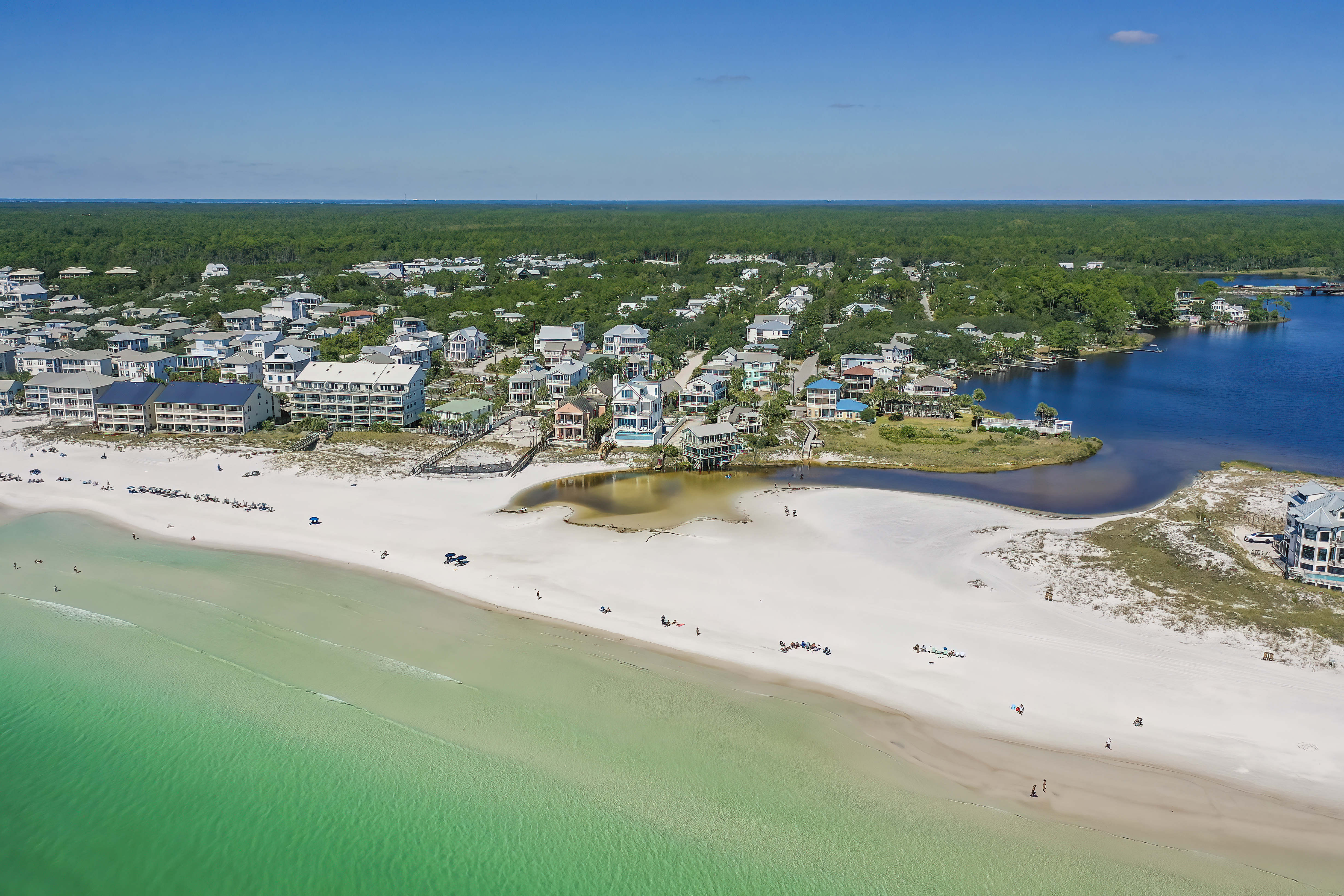  Multi-Generational Beach House With Gulf- And Dune-Lake Views Steps From Sands - 物件實景