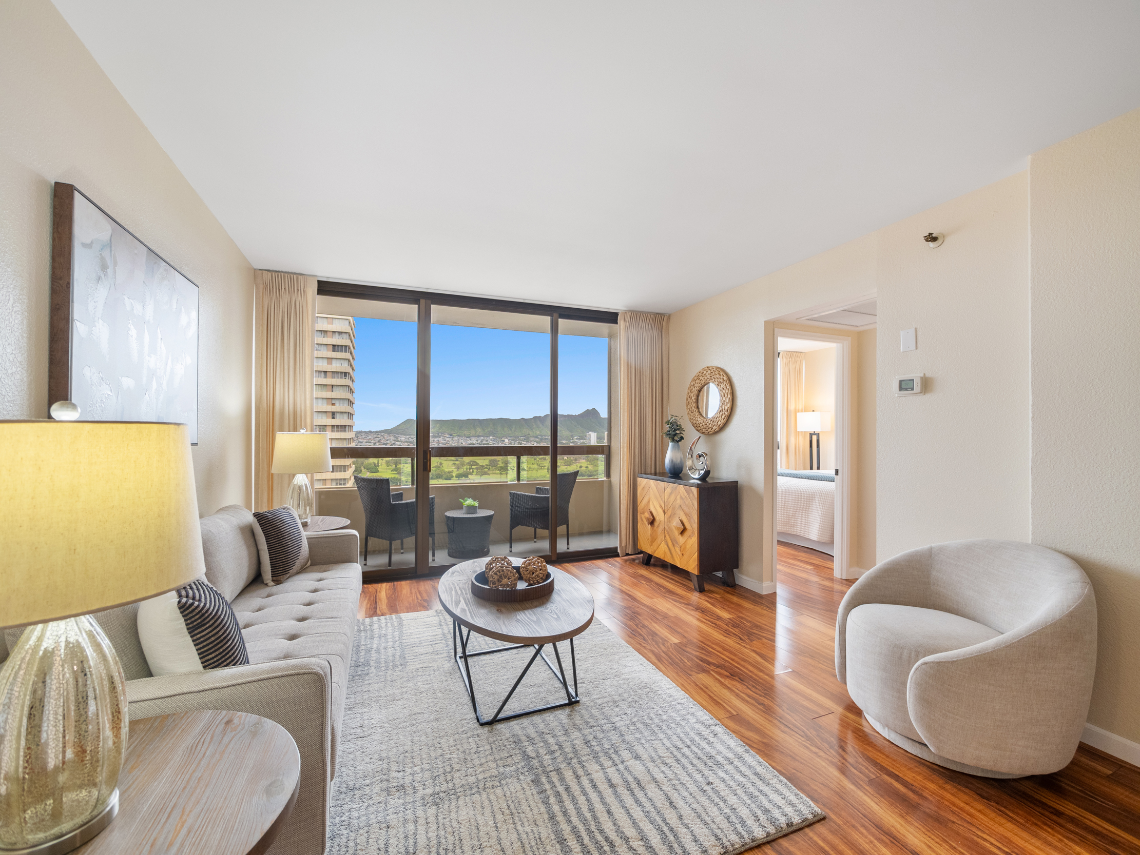  Iolani Court Plaza, City, Diamond Head, Mountain, Ocean, Sunrise views - 物件實景