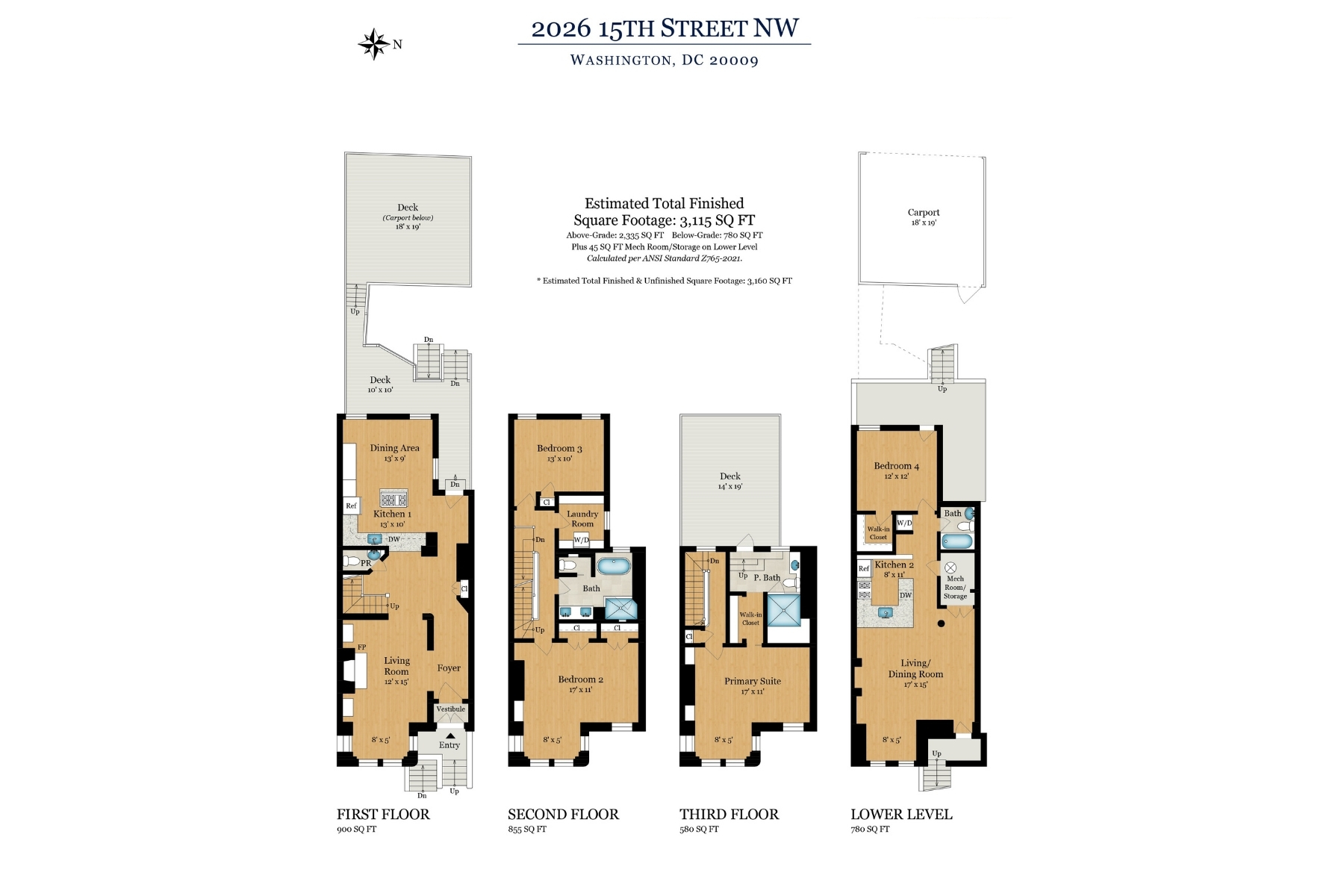  2026 15th Street NW, Washington, DC, 20009 - 物件實景