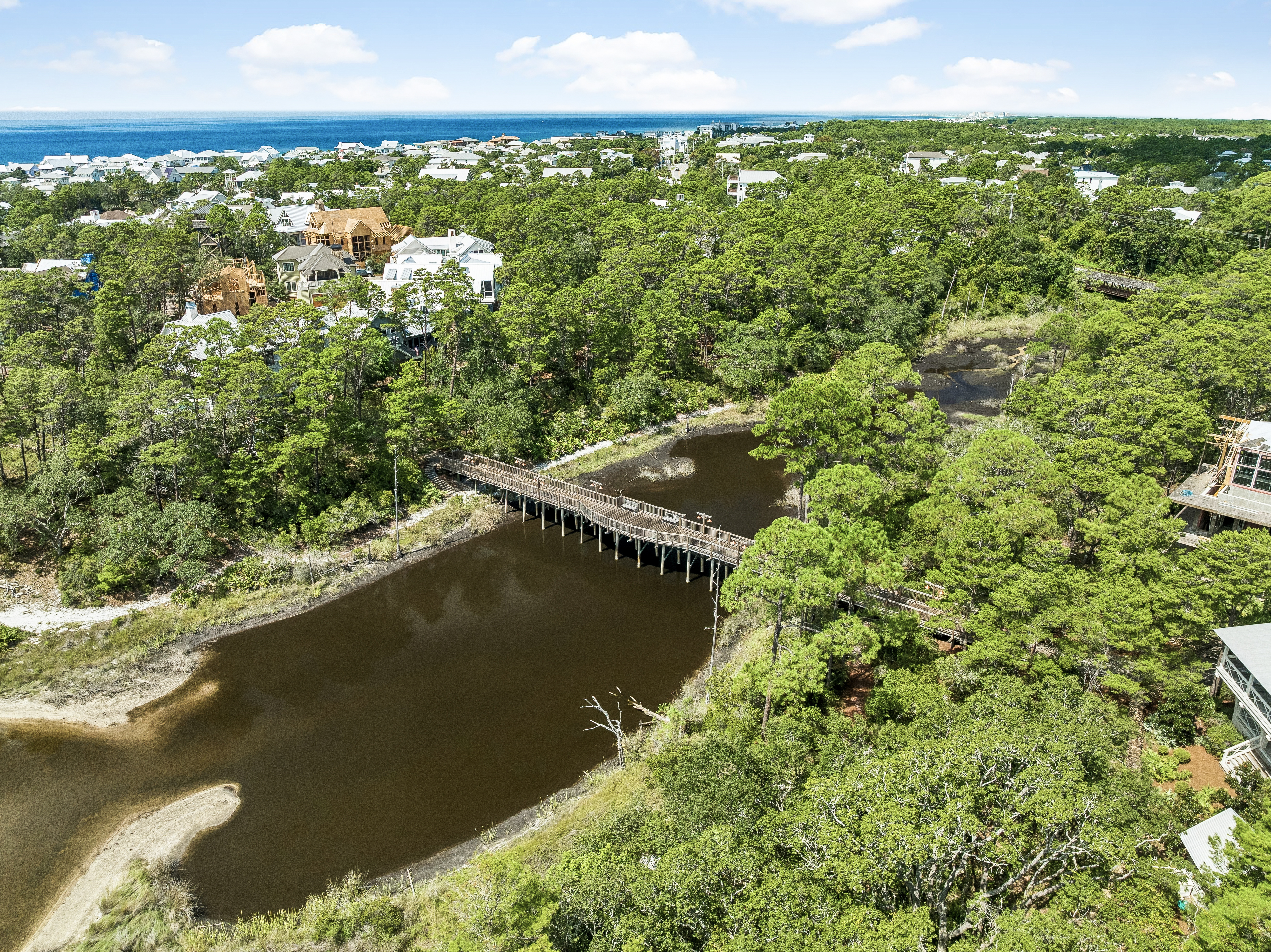  Custom Home With Private Carriage House In Gated 30A Neighborhood - 物件實景