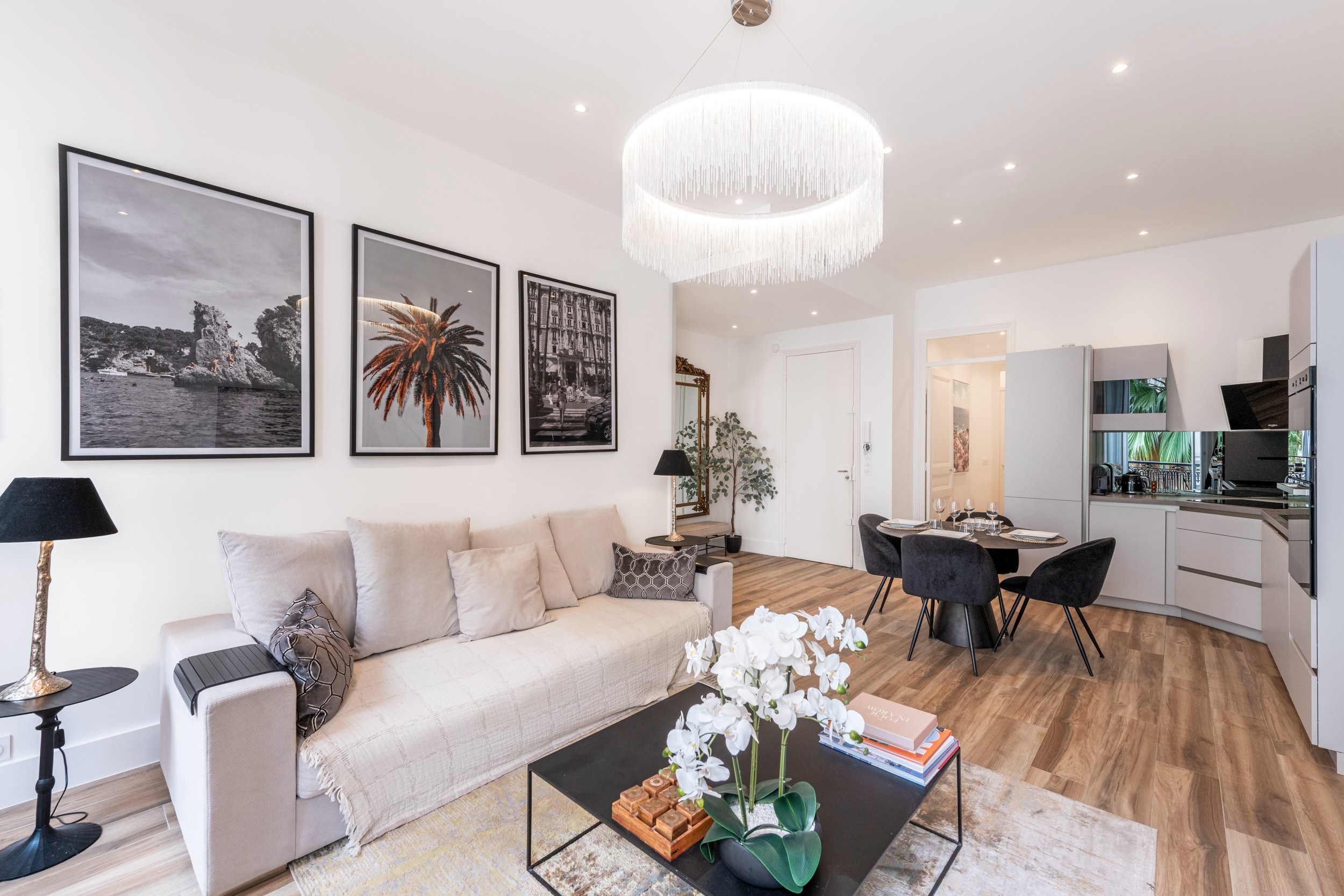  Cannes Banane, 87 sqm three bedroom apartment near the Palais des Festivals - 物件實景